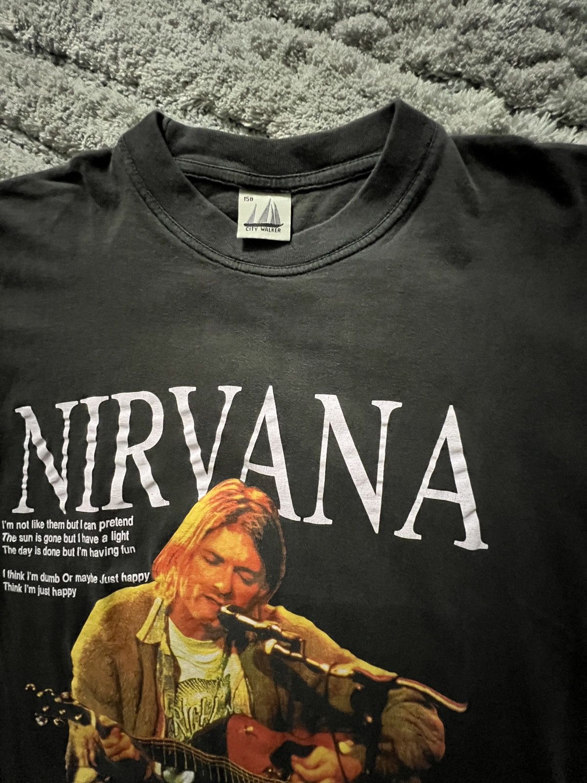 Vintage Vintage nirvana t shirt Size US S / EU 44-46 / 1 - 4 Thumbnail