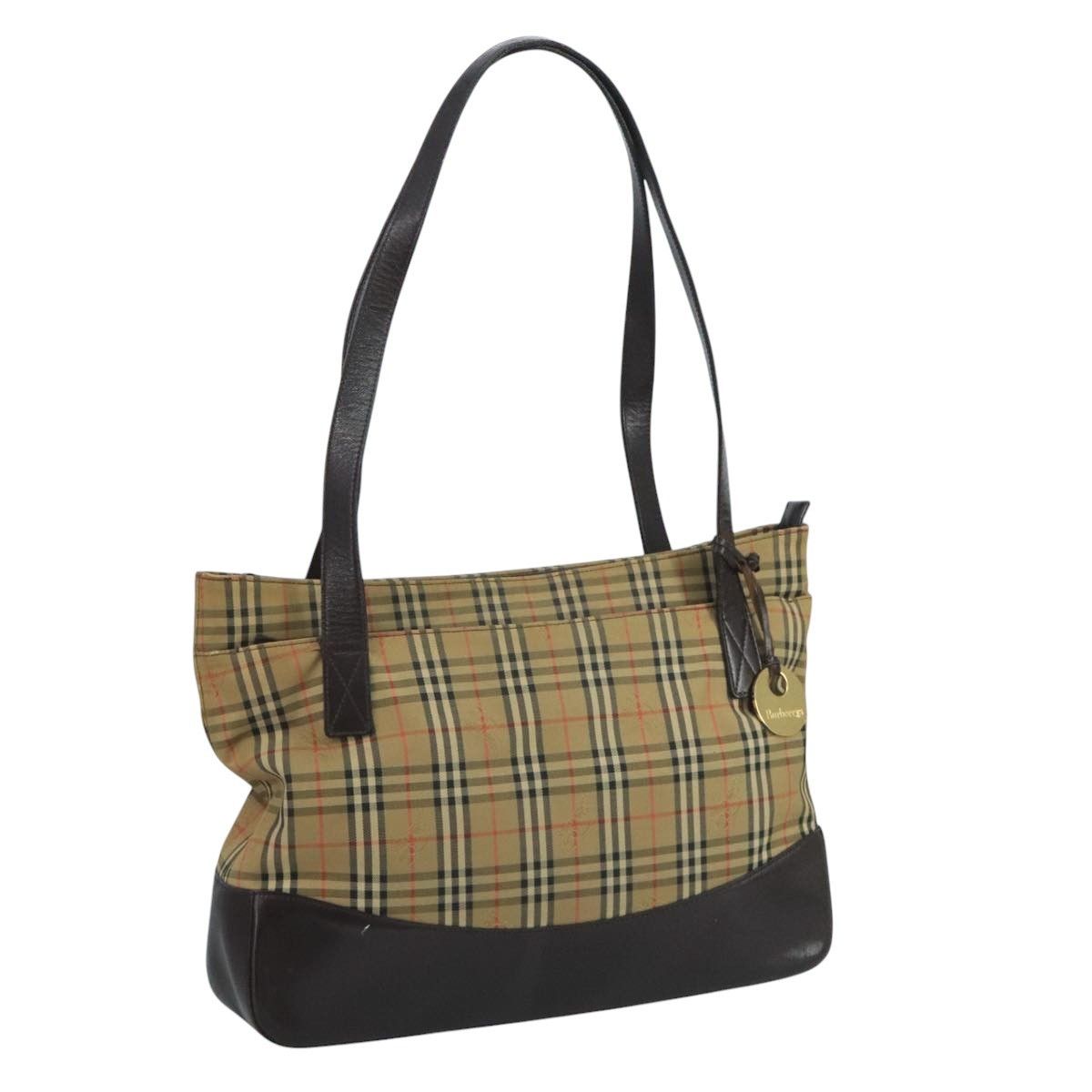 Burberry Burberry Nova Check Tote canvas check pattern Size ONE SIZE - 1 Thumbnail