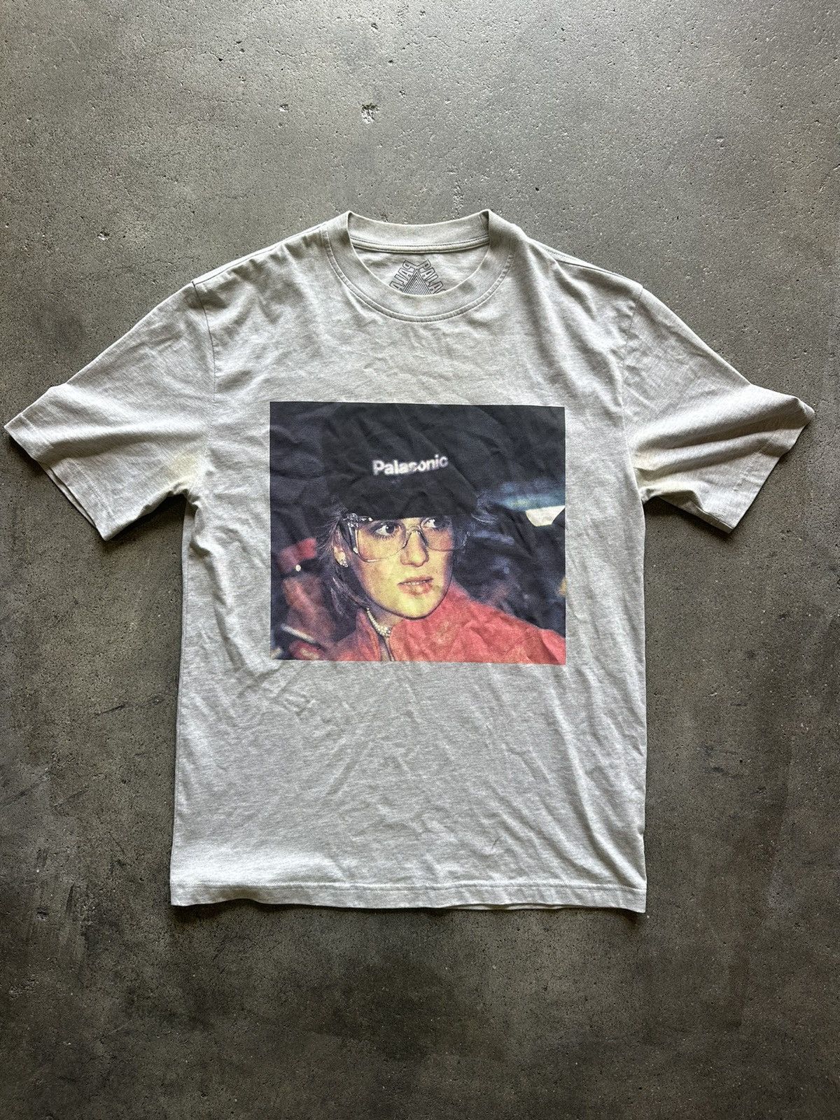 image of Princess Diana Palace Tee! in Grey, Men's (Size Medium)