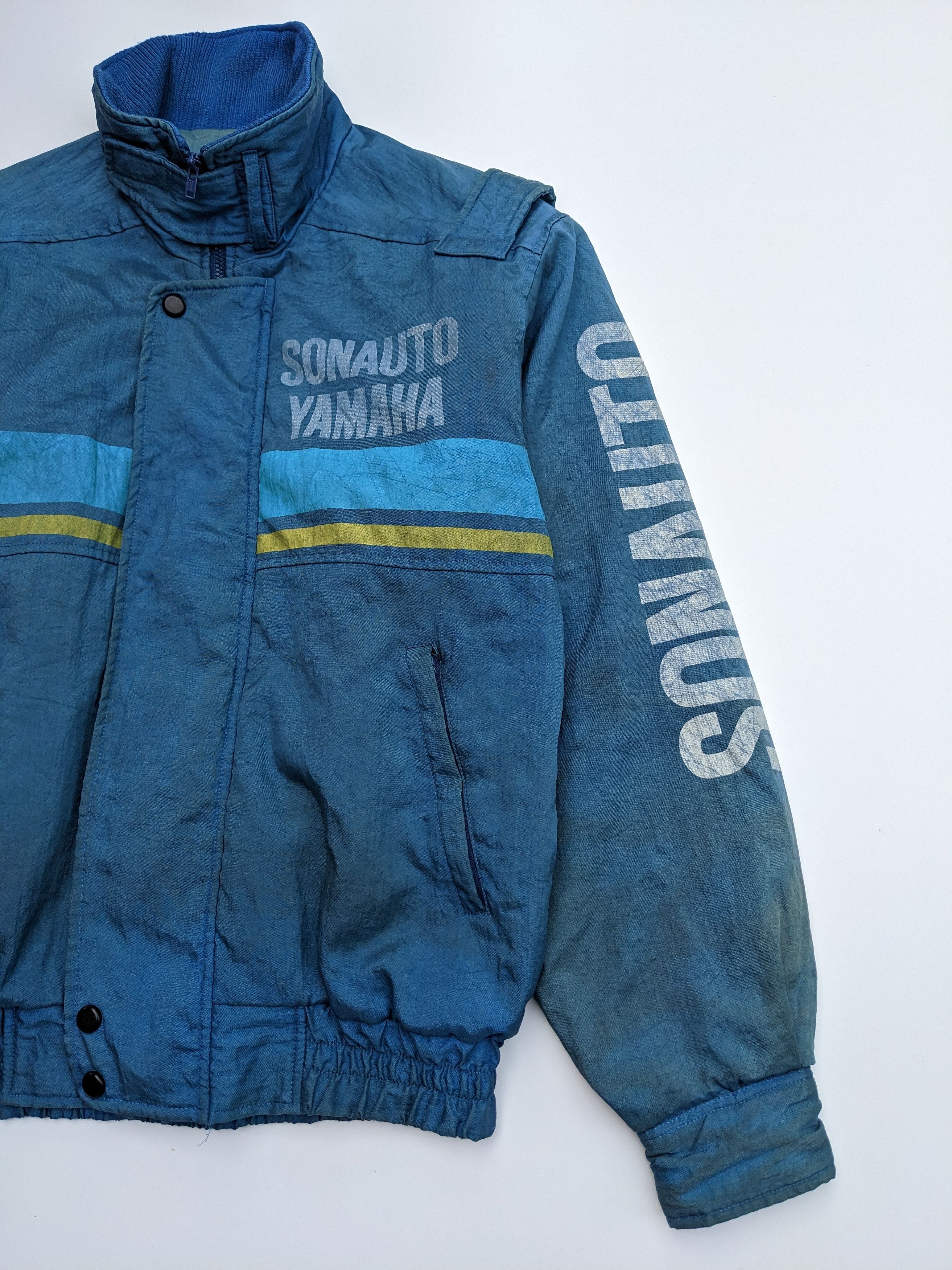 Vintage × Yamaha Vintage 80s Yamaha Sonauto rider jacket Size US L / EU 52-54 / 3 - 5 Thumbnail