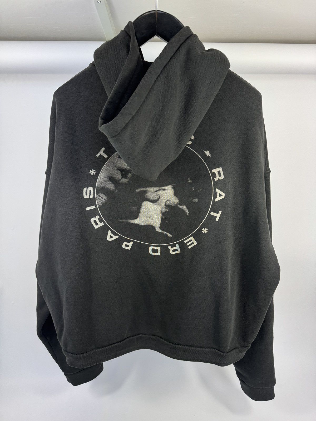 Enfants Riches Deprimes TABAC RAT OVERSIZED ZIP HOODIE Size US L / EU 52-54 / 3 - 2 Thumbnail