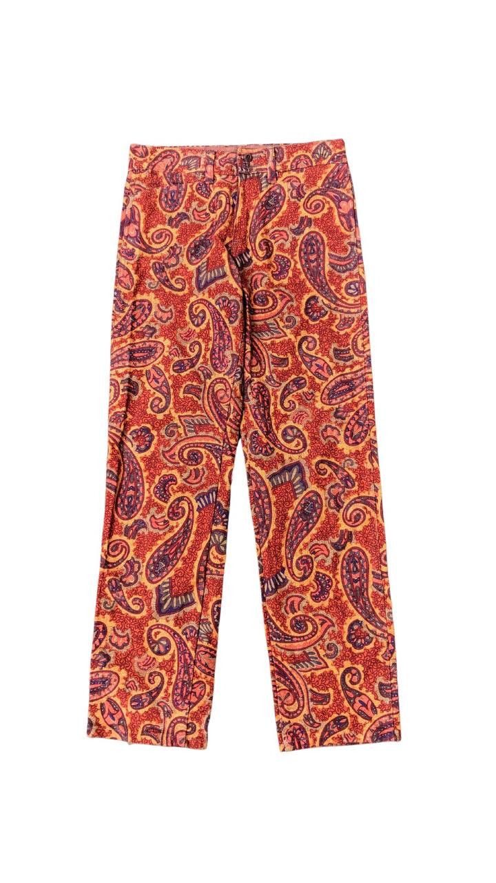 Yoshiyuki Konishi 🔥RARE🔥 Yoshiyuki Konishi Paisley Jeans Size US 28 / EU 44 - 1 Thumbnail