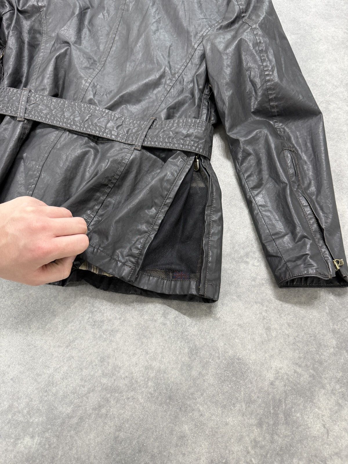 Belstaff Waxed cotton belstaff trialmaster vintage tailored y2k Size L / US 10 / IT 46 - 6 Thumbnail