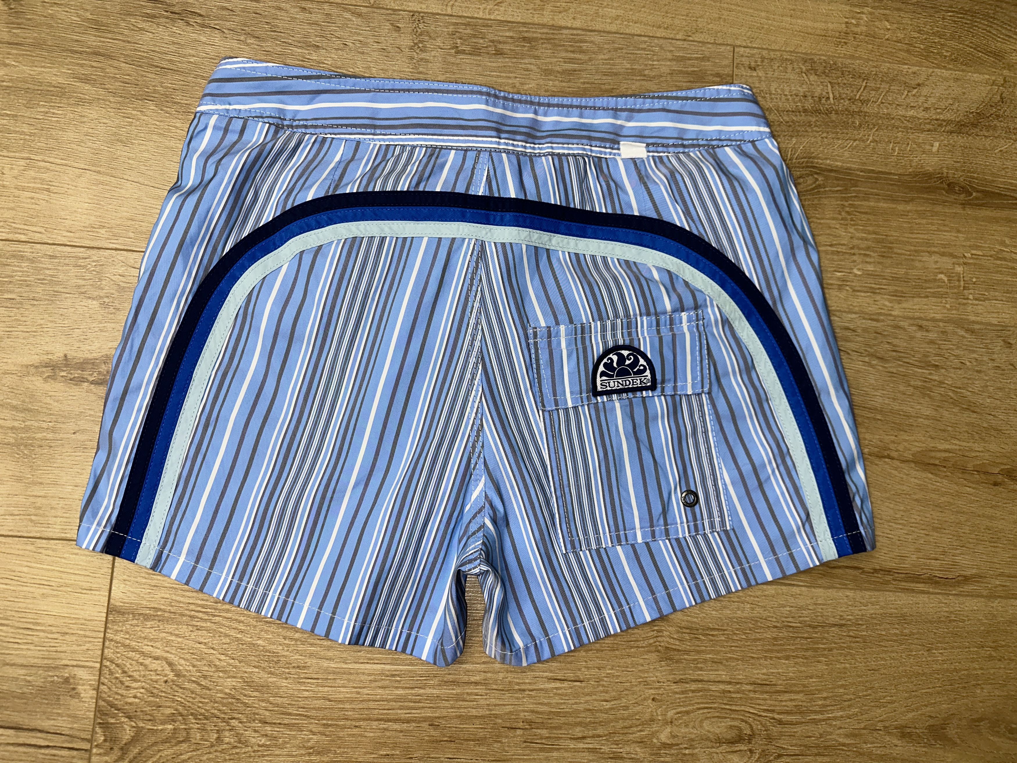 Sundek Sundek 29 Boardshorts Fixed Waist Long Fit Shorts Size 29 Size US 29 - 1 Thumbnail