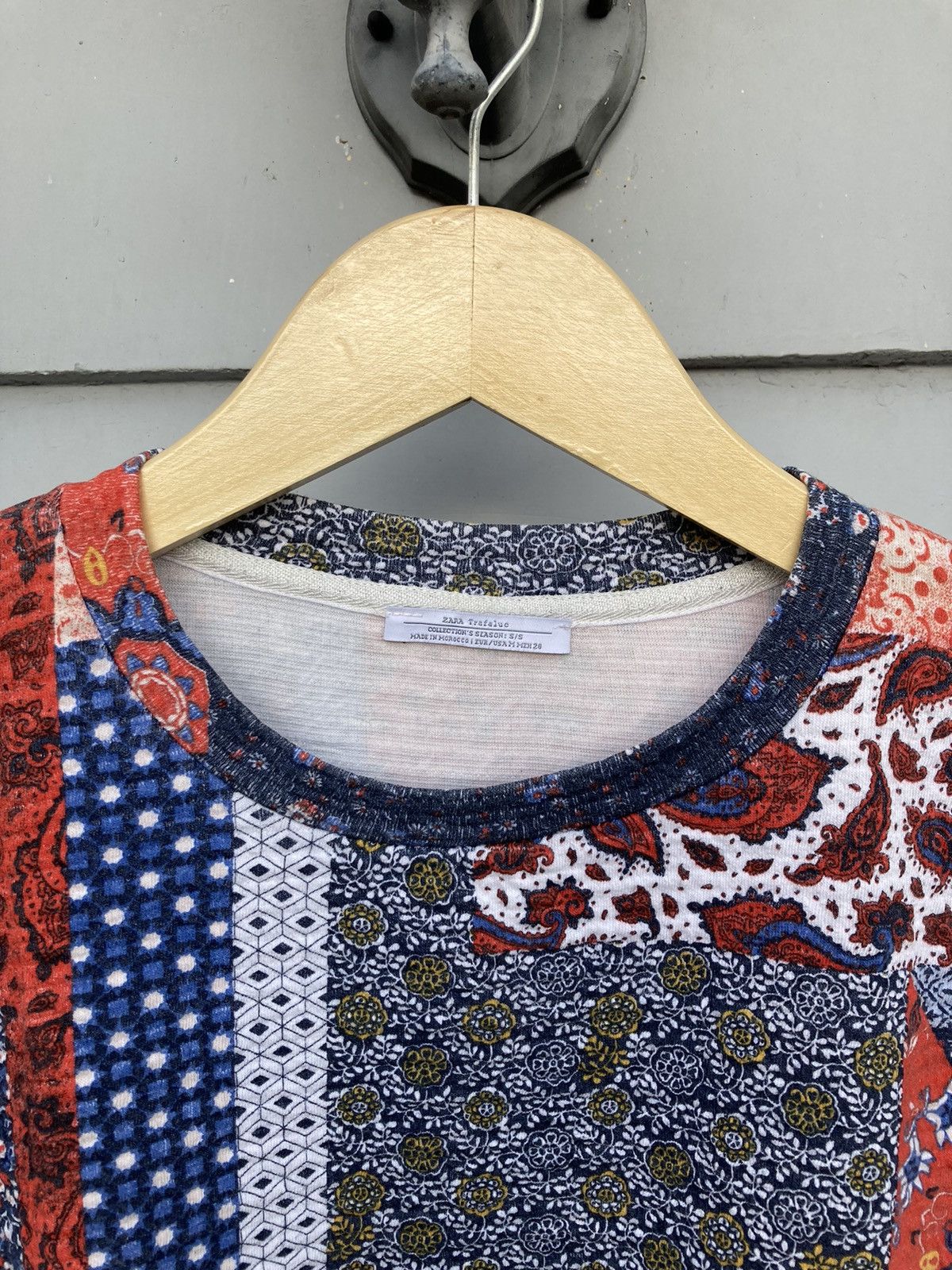 Zara Zara Patchwork Style Details Batik Style Kapital Boro Style Size M / US 6-8 / IT 42-44 - 3 Thumbnail