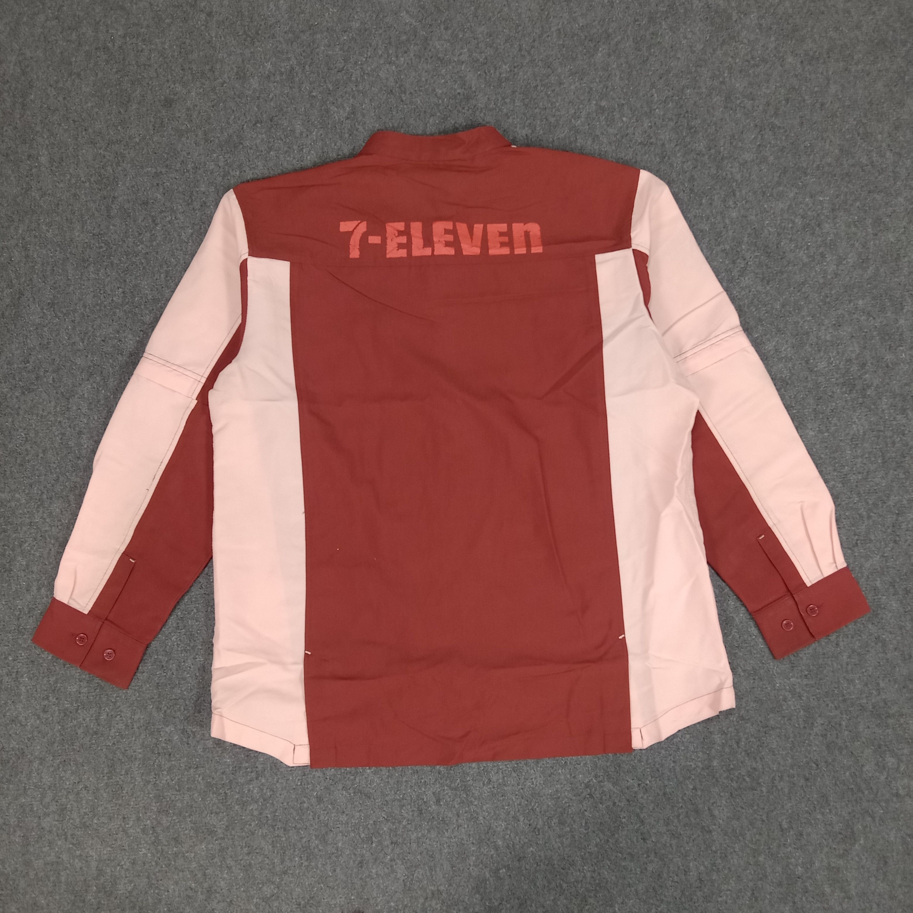 Japanese Brand × Vintage 7 Eleven Japanese Brand Uniform Jacket Size US L / EU 52-54 / 3 - 1 Thumbnail