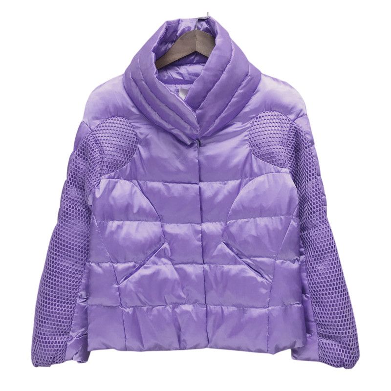Other Rare 00s Funnel Neck Puffer Jacket Size M / US 6-8 / IT 42-44 - 1 Thumbnail
