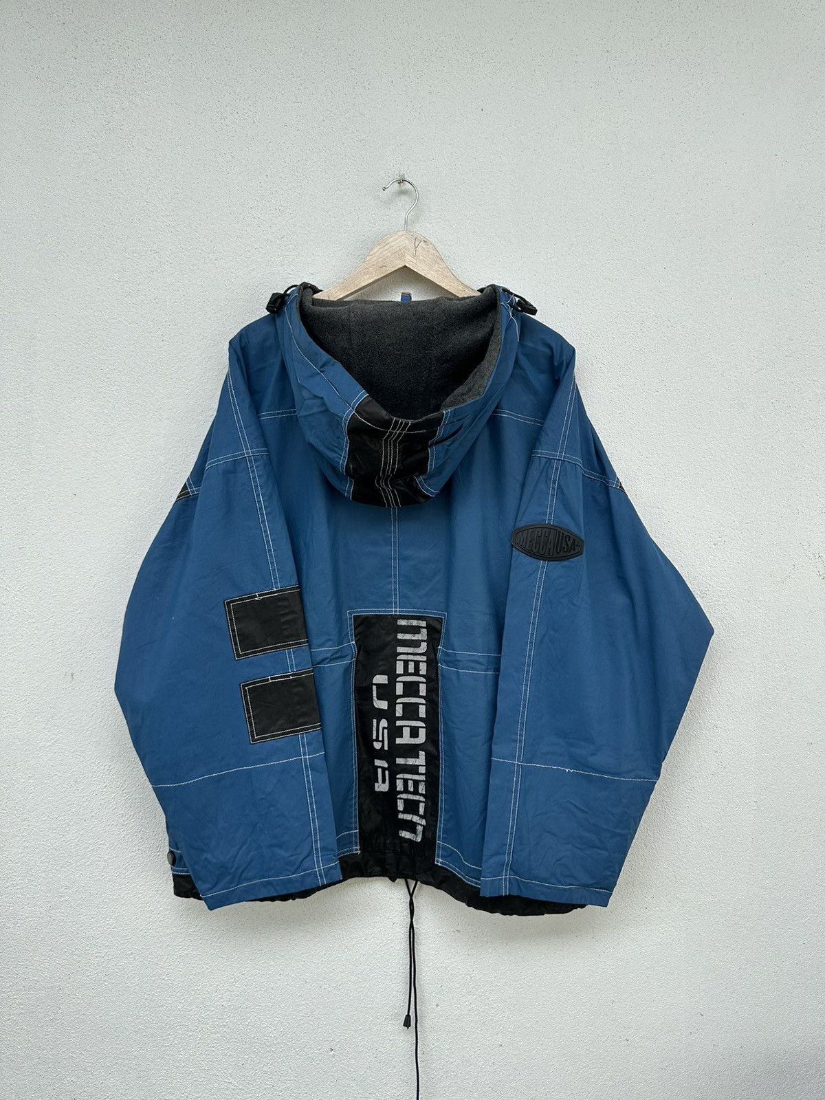 Mecca × Vintage Rare Vintage Mecca Half Zipper Jacket Size US XL / EU 56 / 4 - 2 Thumbnail