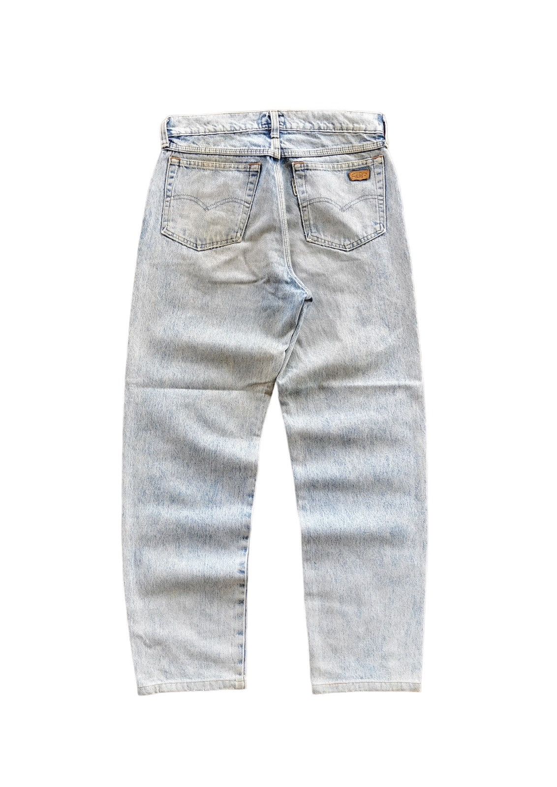 Levi's Vintage Levis Distressed Dirty Patina Destroy Jeans SZ 29x28 Size US 28 / EU 44 - 3 Thumbnail