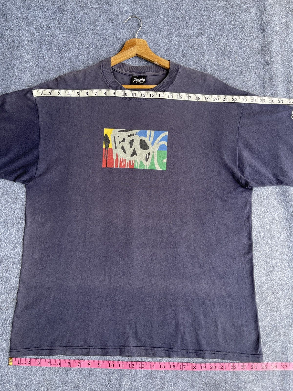 Vintage Last Drop🔥SUN FADED🔥Vintage Haze ERD Skateboards TEE Size US L / EU 52-54 / 3 - 10 Thumbnail