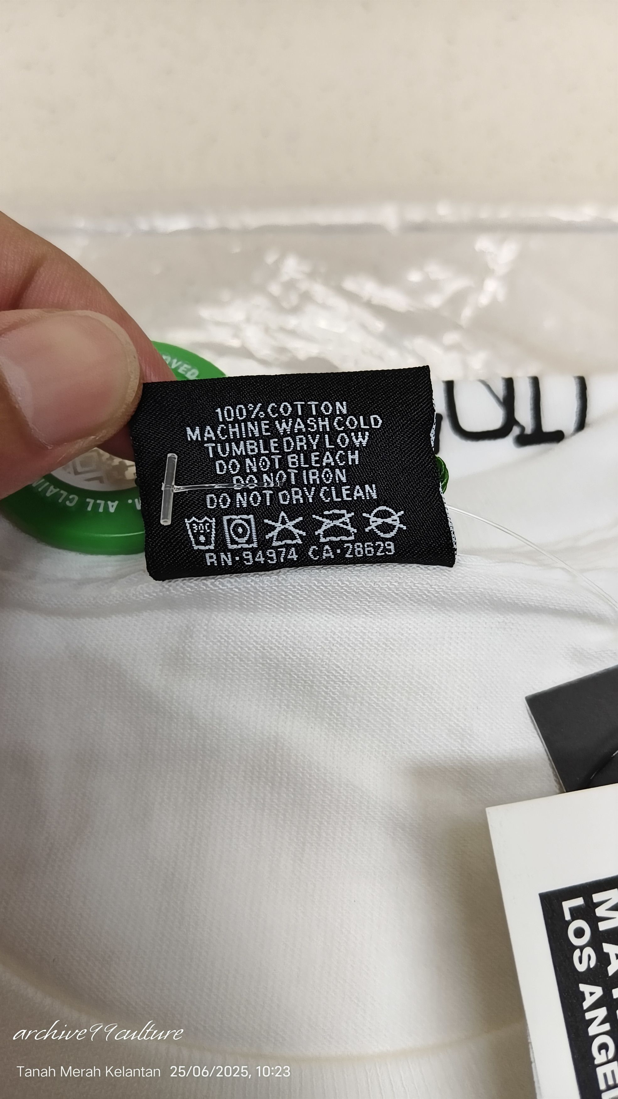 Off-White Fw20 Stussy Virgil Abloh 40th Anniversary World Tour Tee Size US S / EU 44-46 / 1 - 4 Thumbnail
