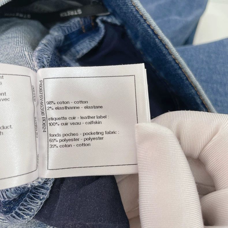 Chanel Chanel Blue jeans 2504-Nextarrow Size 42" / US 20 - 8 Thumbnail