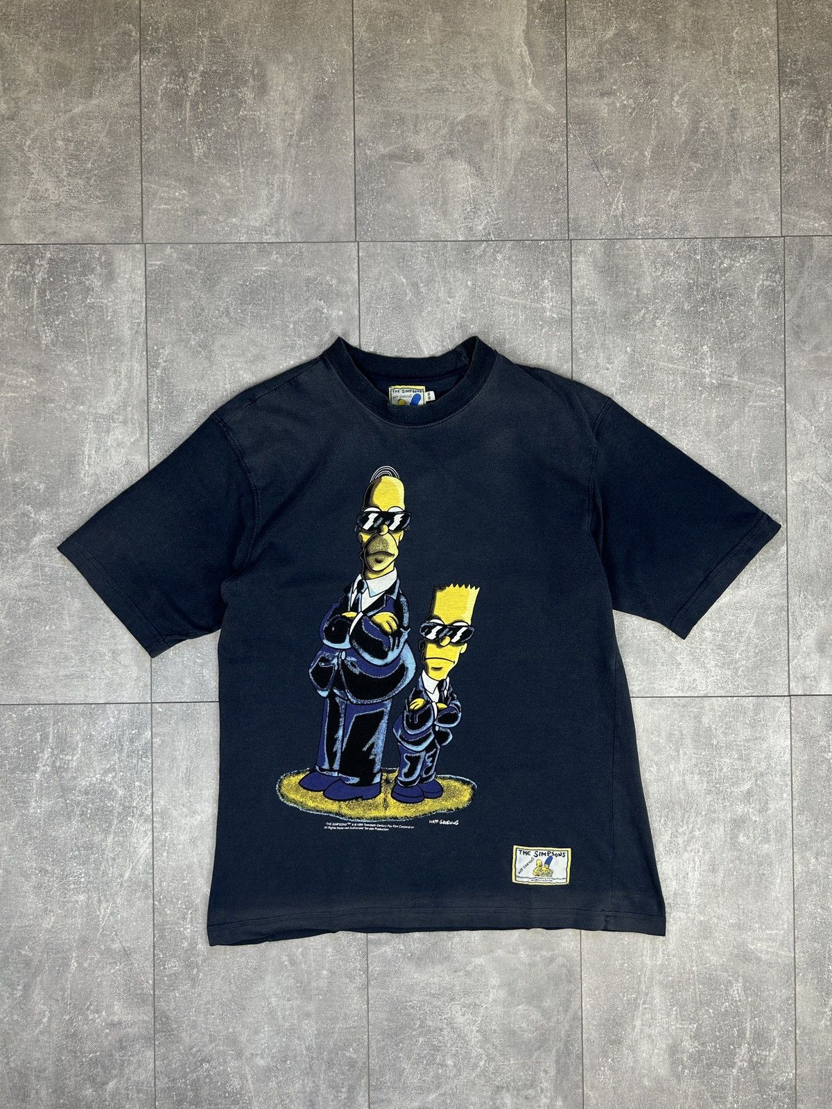 The Simpsons Mens Vintage The Simpson T Shirt 1999 tee Matthew Groening Size US L / EU 52-54 / 3 - 19 Thumbnail