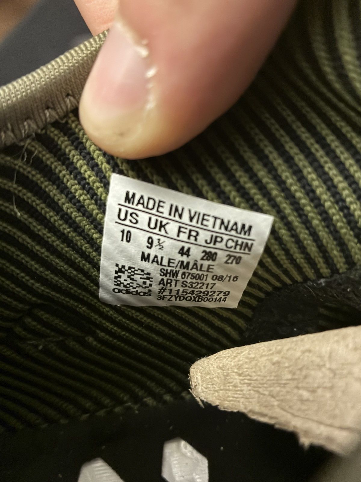 Adidas Adidas NMD XR1 PK Olive Cargo Size US 10 / EU 43 - 7 Thumbnail