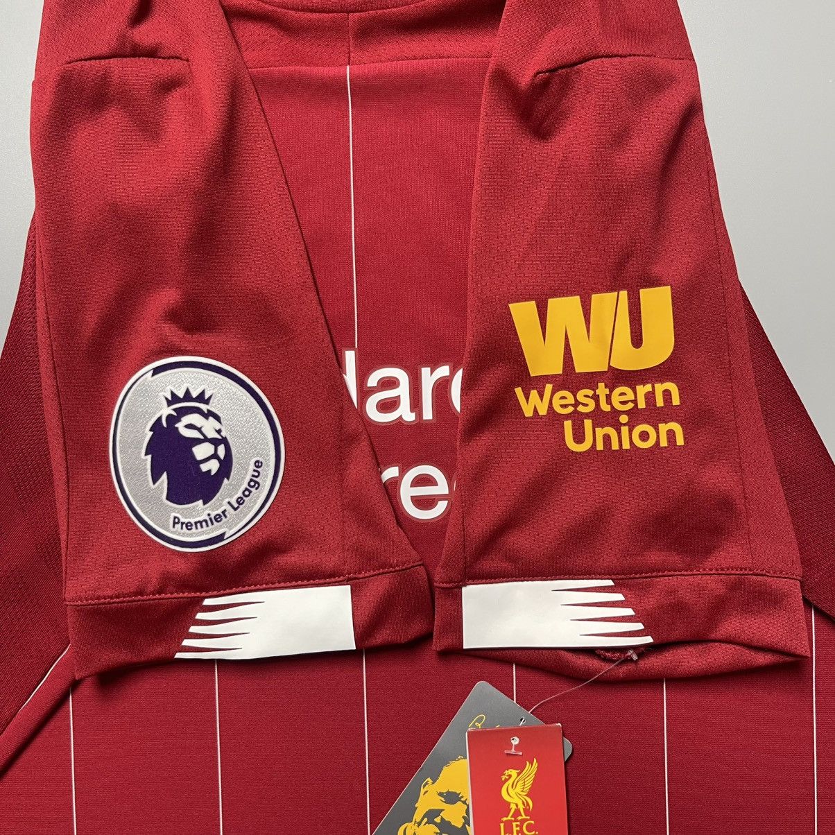 New Balance LIVERPOOL NEW BALANCE 2019/20 SOCCER HOME JERSEY #9 FIRMINO Size US M / EU 48-50 / 2 - 6 Thumbnail