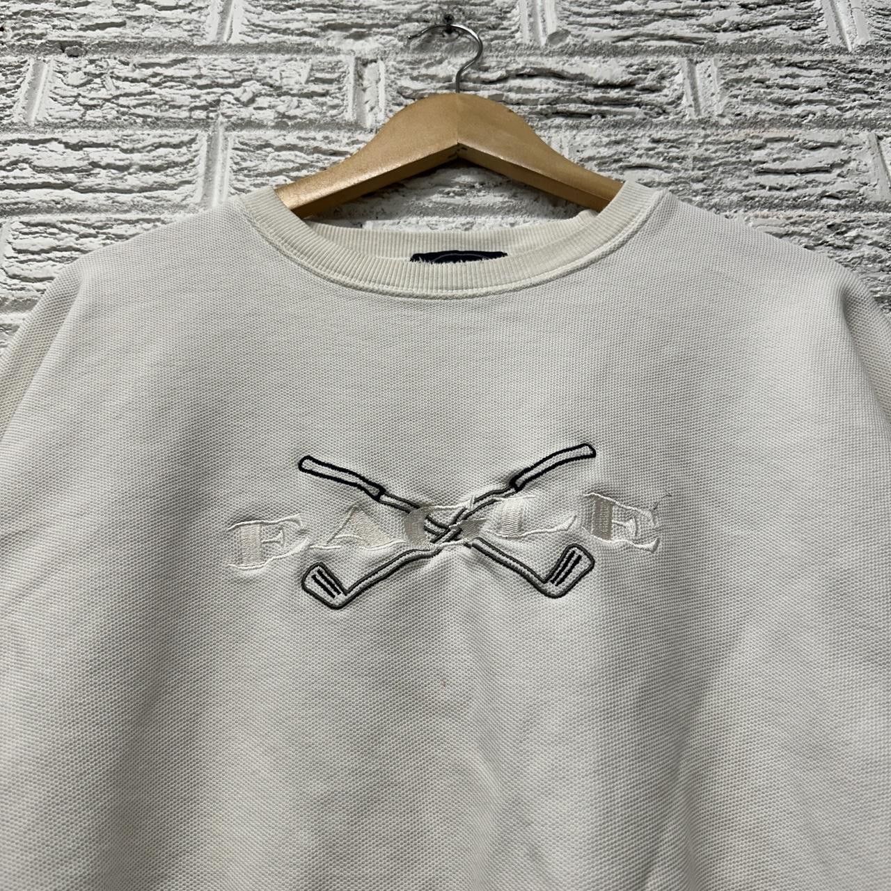 Vintage Vintage Eagle Embroidered Golf Sweatshirt XL Size US XL / EU 56 / 4 - 1 Thumbnail