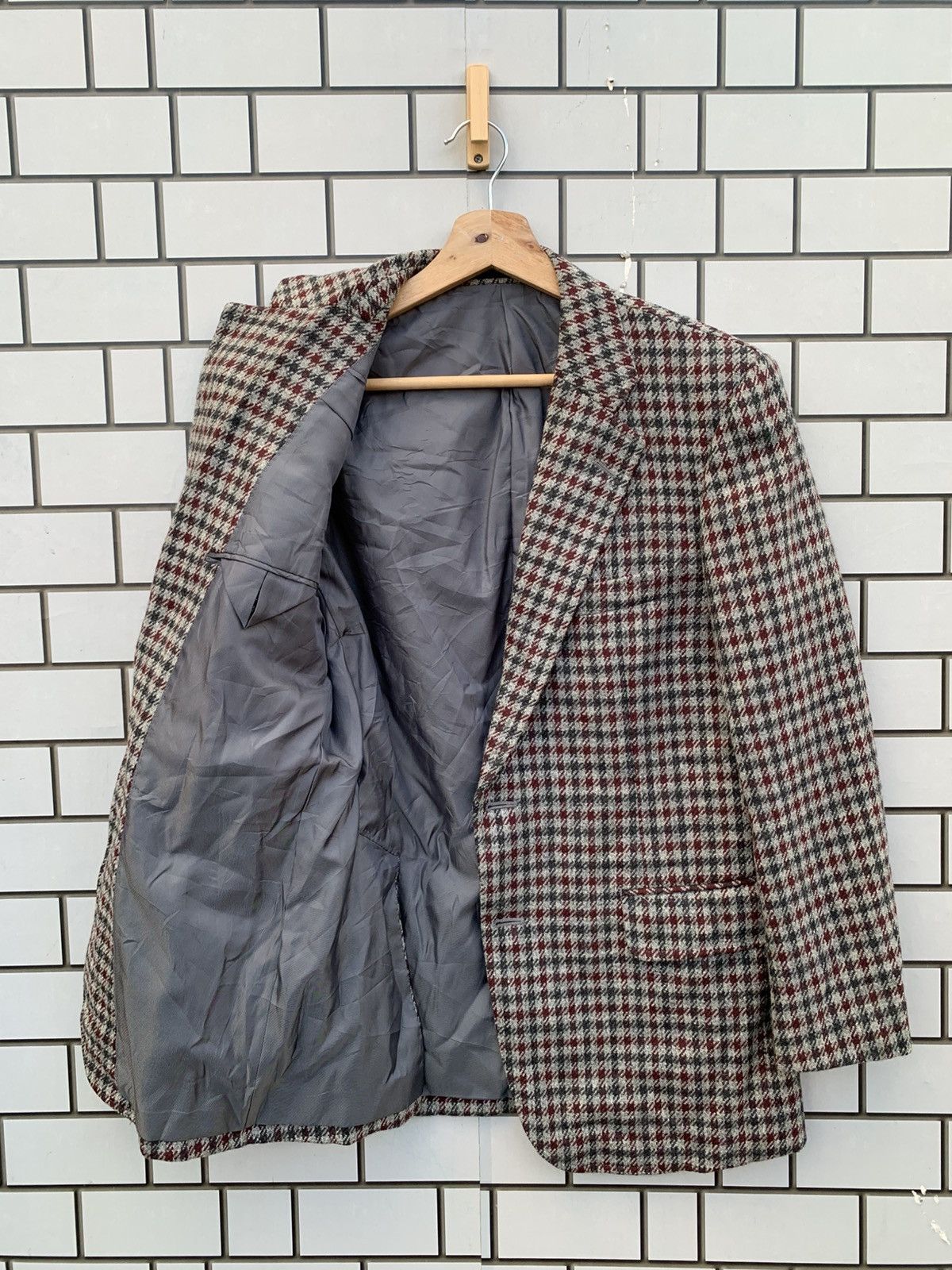 Burberry × Designer × Vintage Vintage Burberrys Blazers Size 44S - 2 Thumbnail