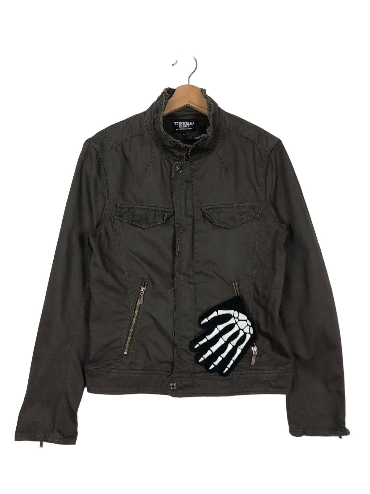 Hysteric Glamour 🔥90’s Biker Jacket Tornado Mart Japan Made Racing Size US M / EU 48-50 / 2 - 1 Thumbnail