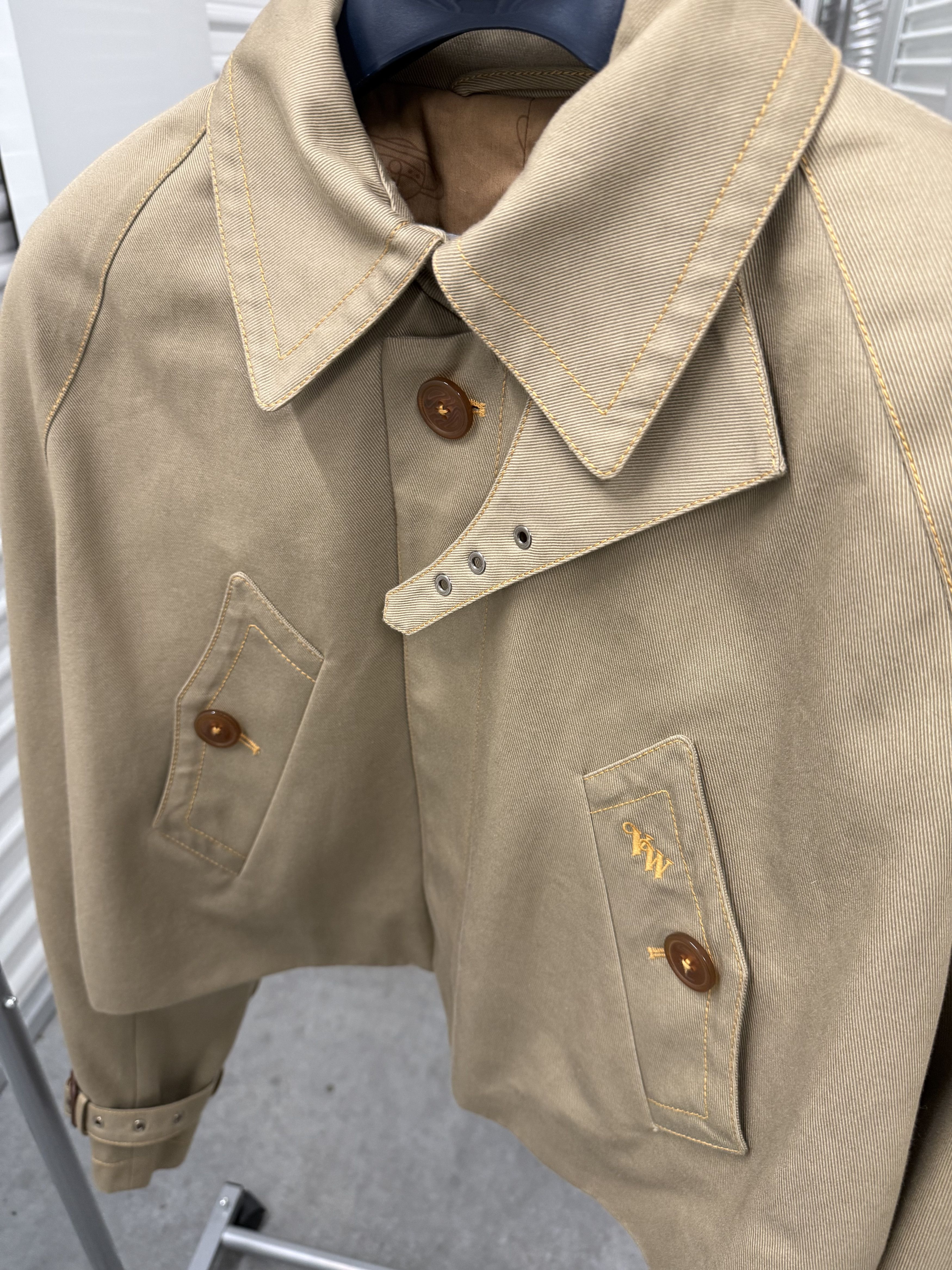 Vivienne Westwood SS25 Vivienne Westwood Cropped Trench sz L Size US M / EU 48-50 / 2 - 13 Thumbnail