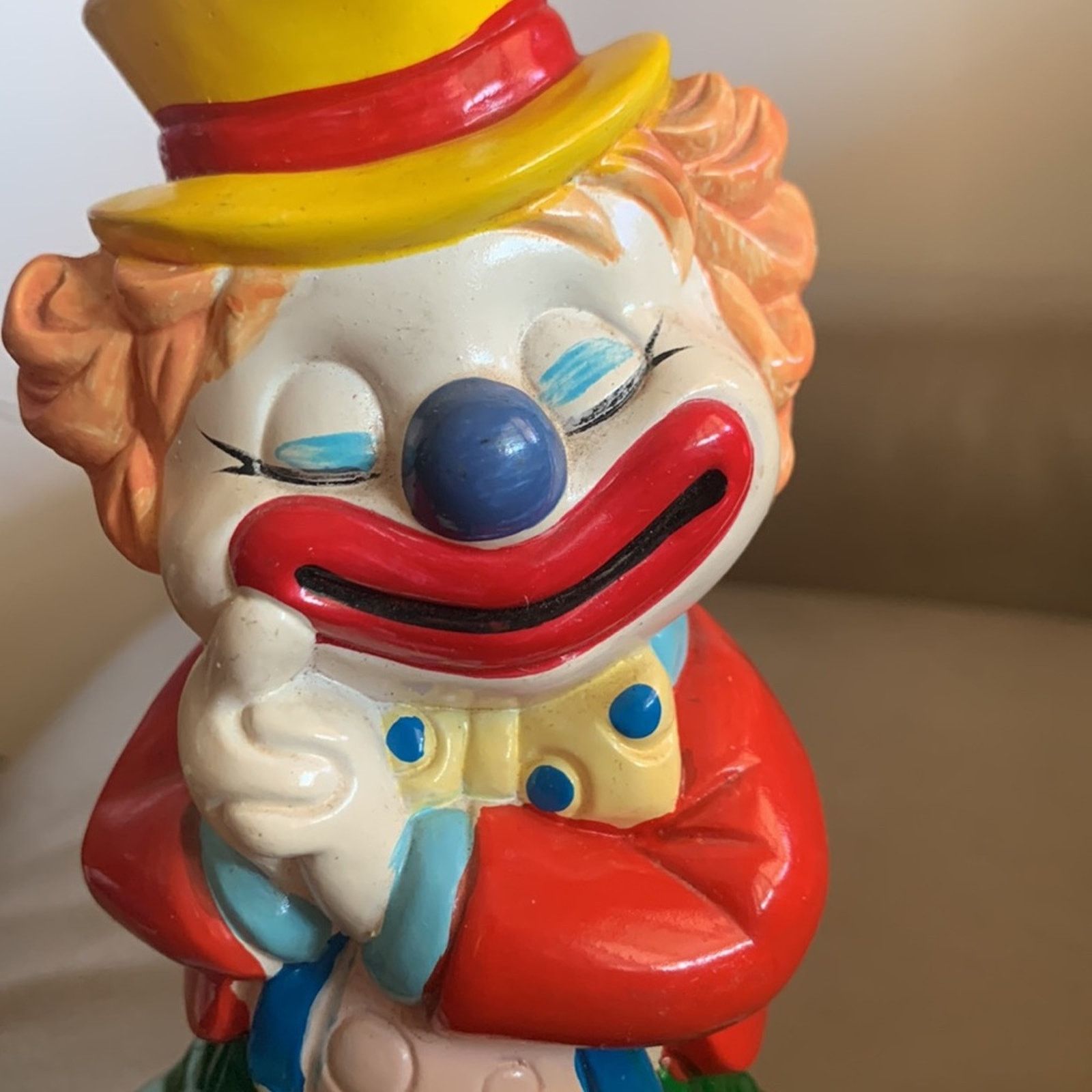 Vintage CLOWN BANK,vintage 80’s plastic Size ONE SIZE - 3 Thumbnail