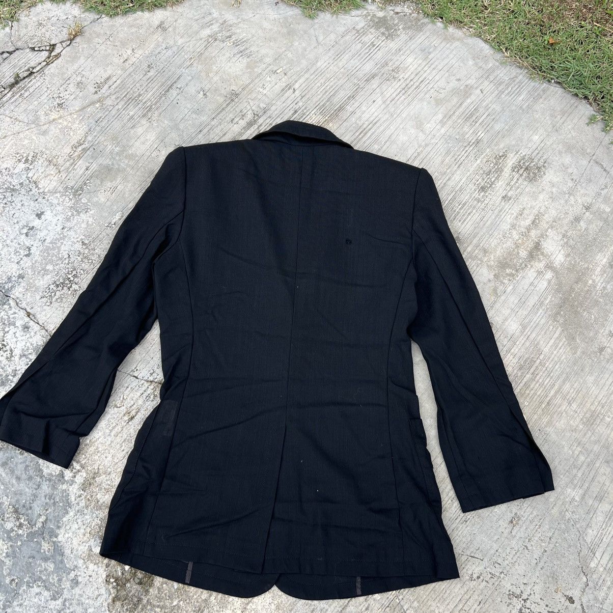 Yves Saint Laurent “YVES SAINT LAURENT” VINTAGE BLACK BLAZER Size S / US 4 / IT 40 - 8 Thumbnail