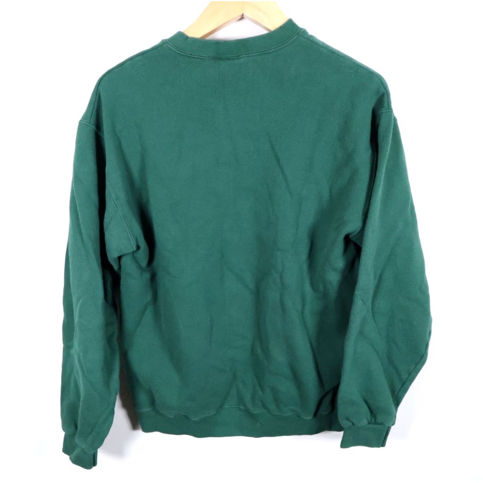 Vintage VINTAGE Bike Athletic Sweatshirt Men Large 90s Green Crewneck Faded USA Made Size US L / EU 52-54 / 3 - 2 Thumbnail