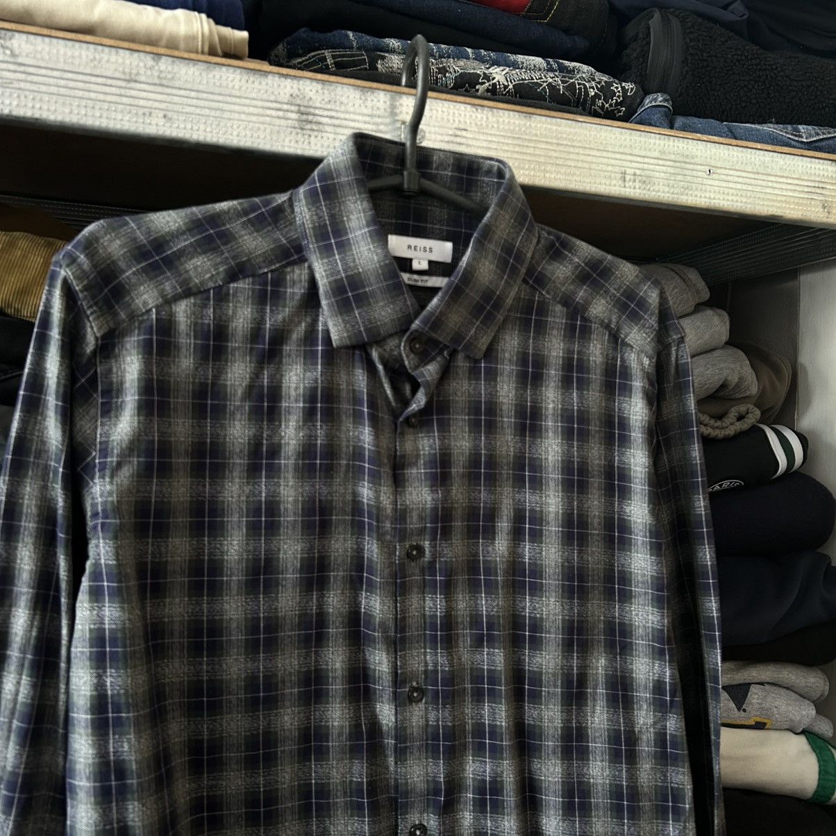 Reiss Designer Reiss Basic Graphic Streetwear Button up shirt Size US L / EU 52-54 / 3 - 2 Thumbnail