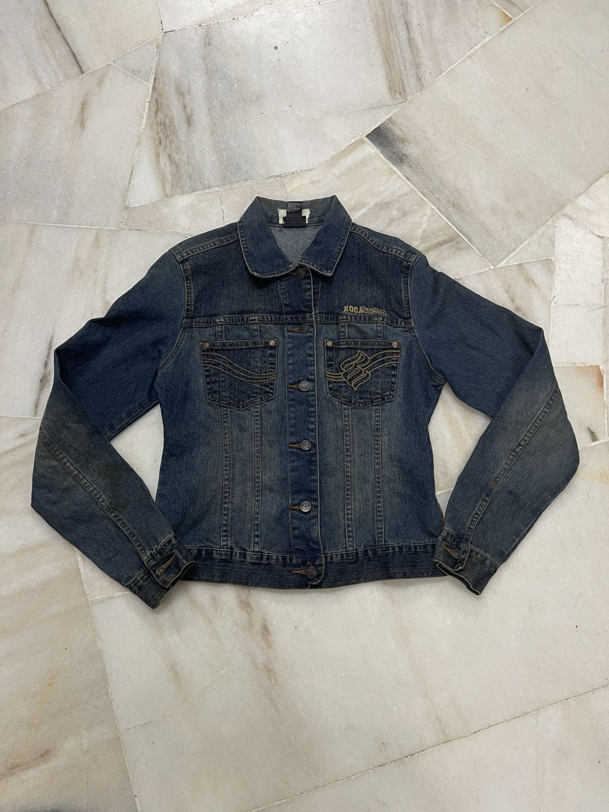 Rocawear Vintage rocawear denim jacket Size L / US 10 / IT 46 - 1 Thumbnail
