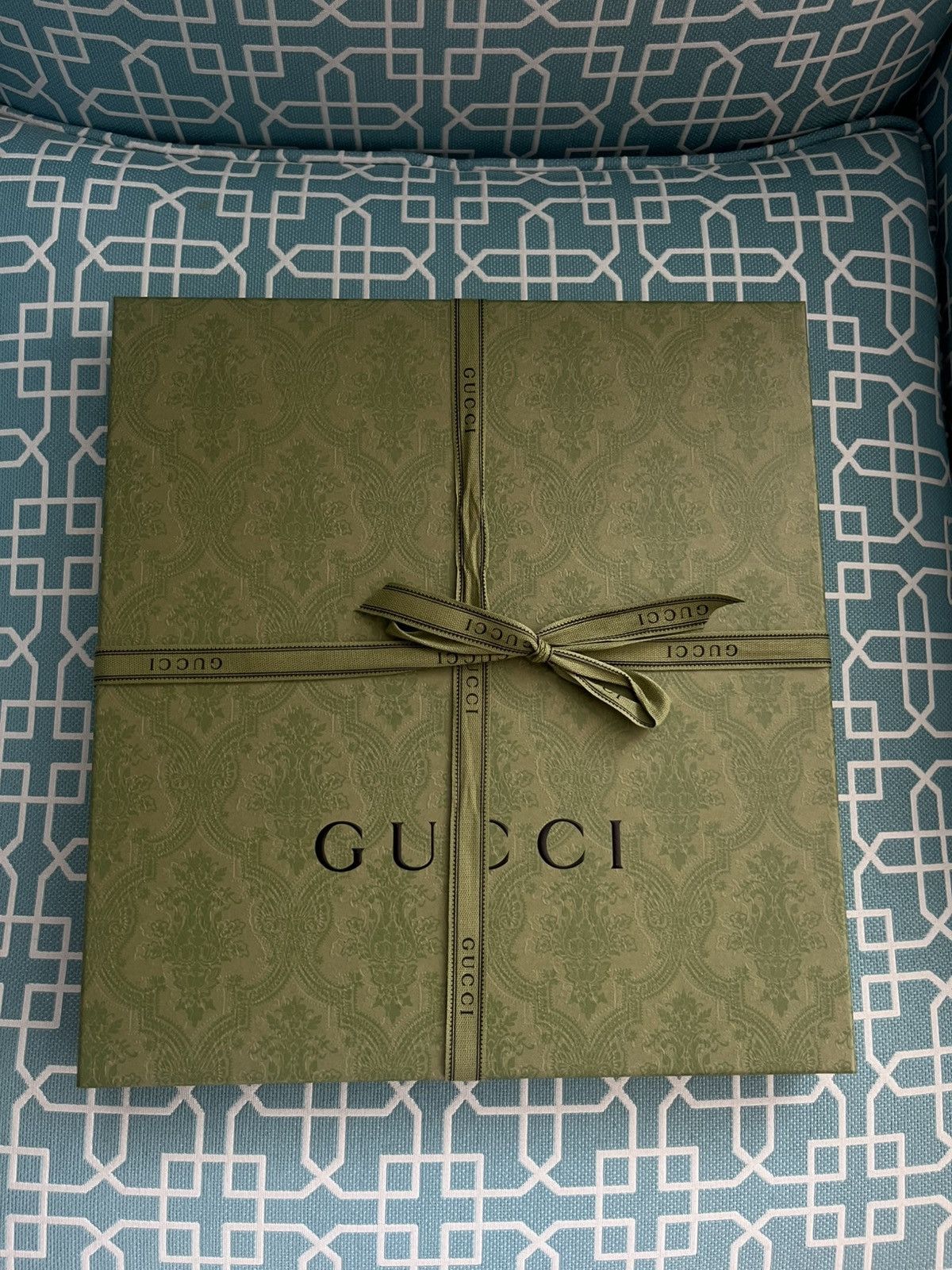 Gucci Gucci GG Jacquard Pattern Knitted Scarf Size ONE SIZE - 10 Thumbnail