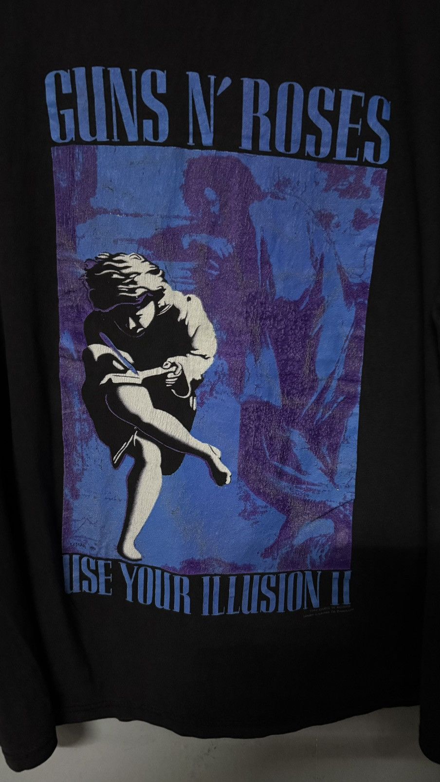 Guns N' Roses × Vintage Vintage 90s Gun N Roses illusion Size US XL / EU 56 / 4 - 3 Thumbnail