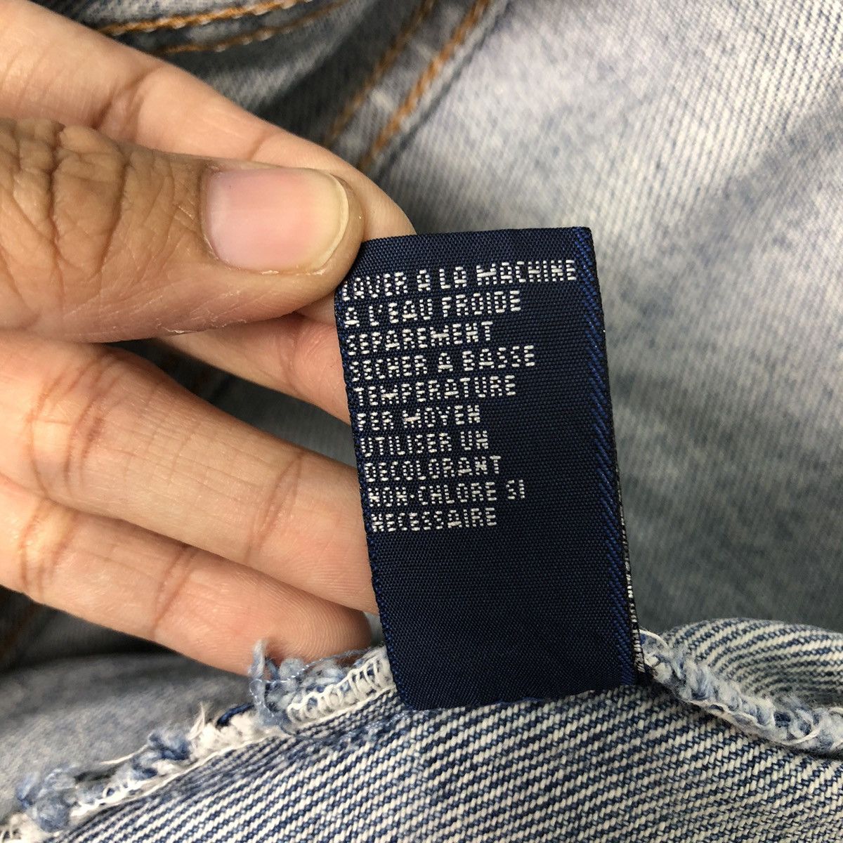 Japanese Brand 🔥Vintage Biker Denim Jacket Tommy Hilfiger Size US L / EU 52-54 / 3 - 17 Thumbnail