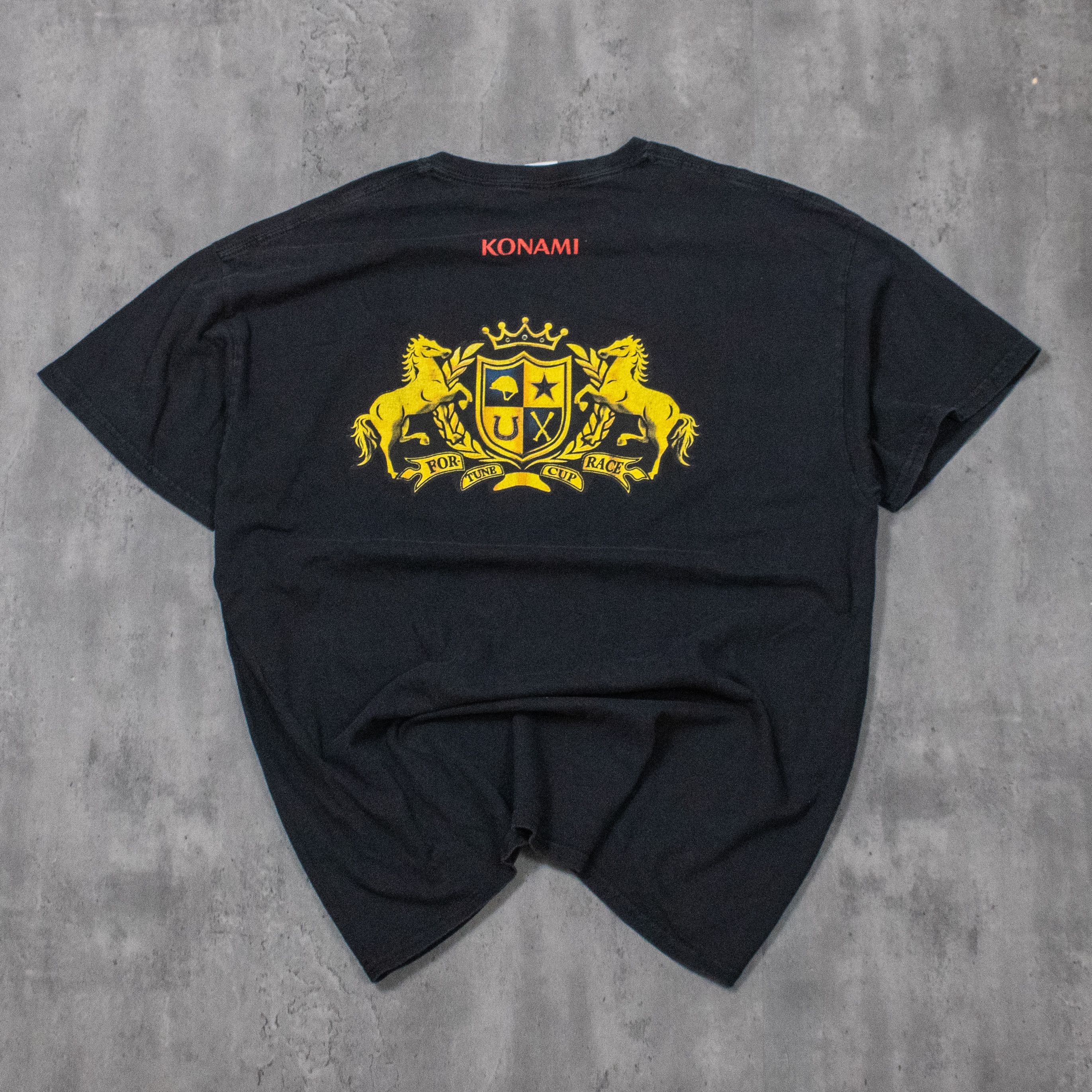 Gildan Y2K 2000's Gildan Fortune Cup Namco Promo Black T-Shirt Size US L / EU 52-54 / 3 - 6 Thumbnail