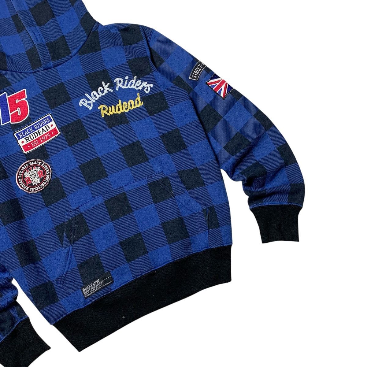 Japanese Brand Buckflow Street Motorcycle Rudead Hoodie Plaid Ifsix Style Size US M / EU 48-50 / 2 - 4 Thumbnail