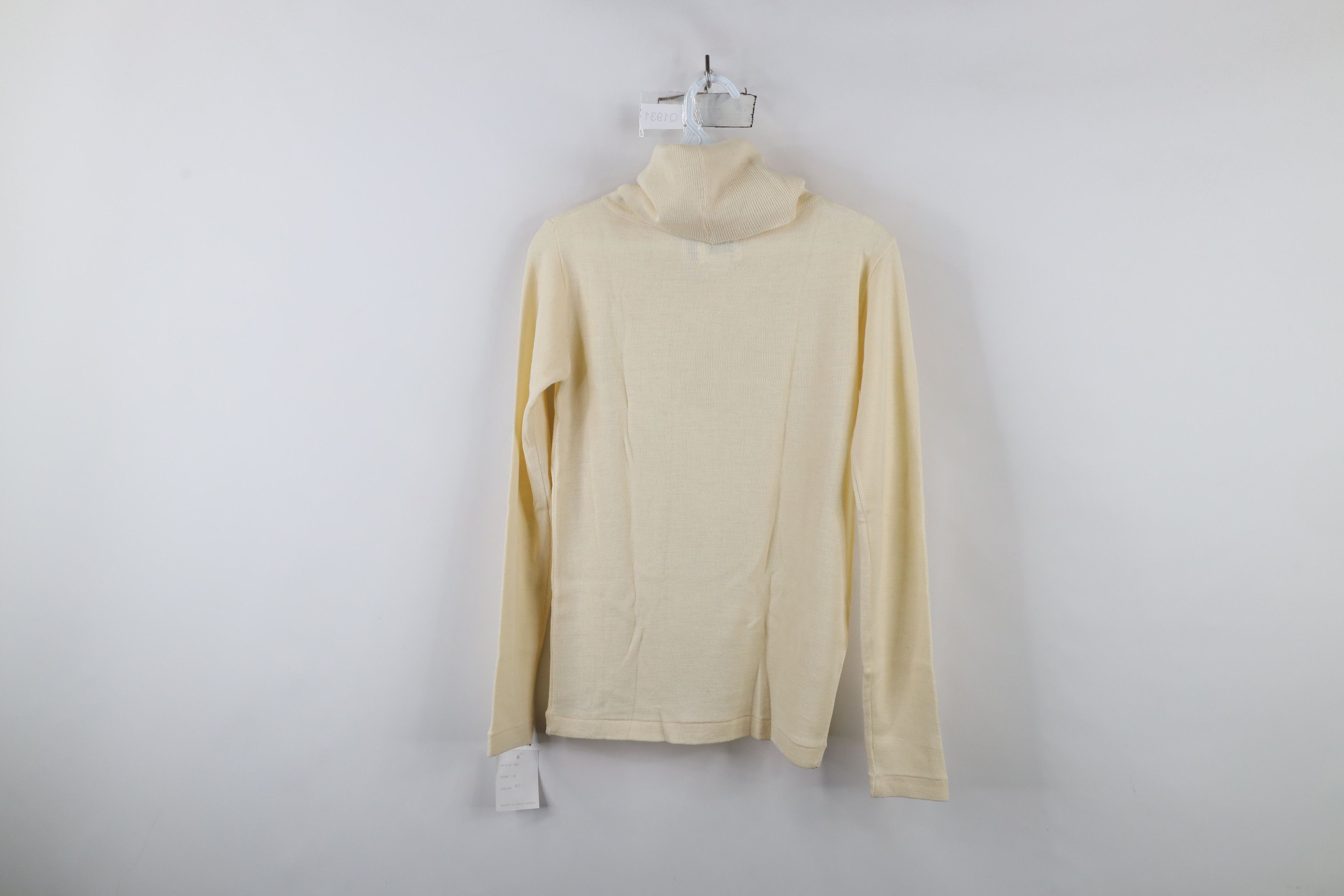 Vintage Deadstock Vintage 70s Lord & Taylor Knit Turtleneck Sweater Size S / US 4 / IT 40 - 9 Thumbnail