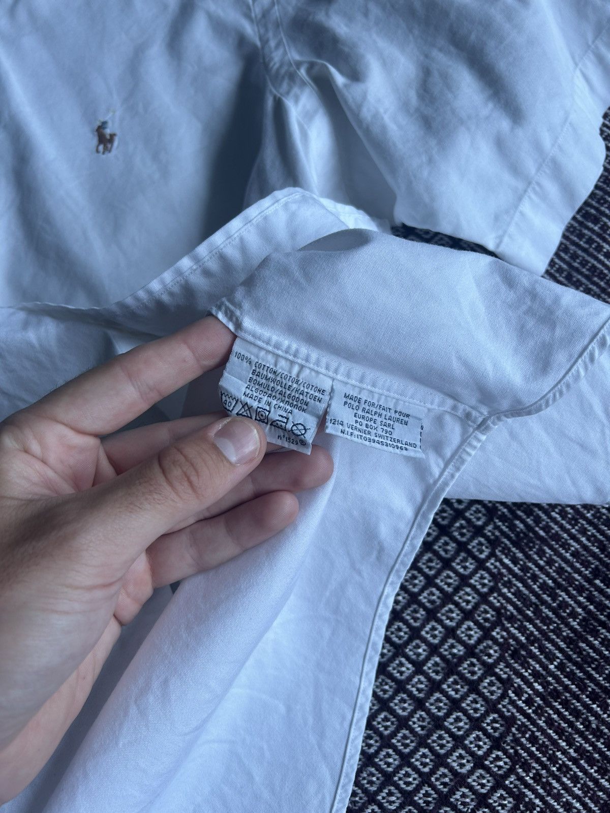 Vintage Polo Ralph Lauren Custom Fit Shirt Streetwear Style Size XL Size US XL / EU 56 / 4 - 11 Thumbnail