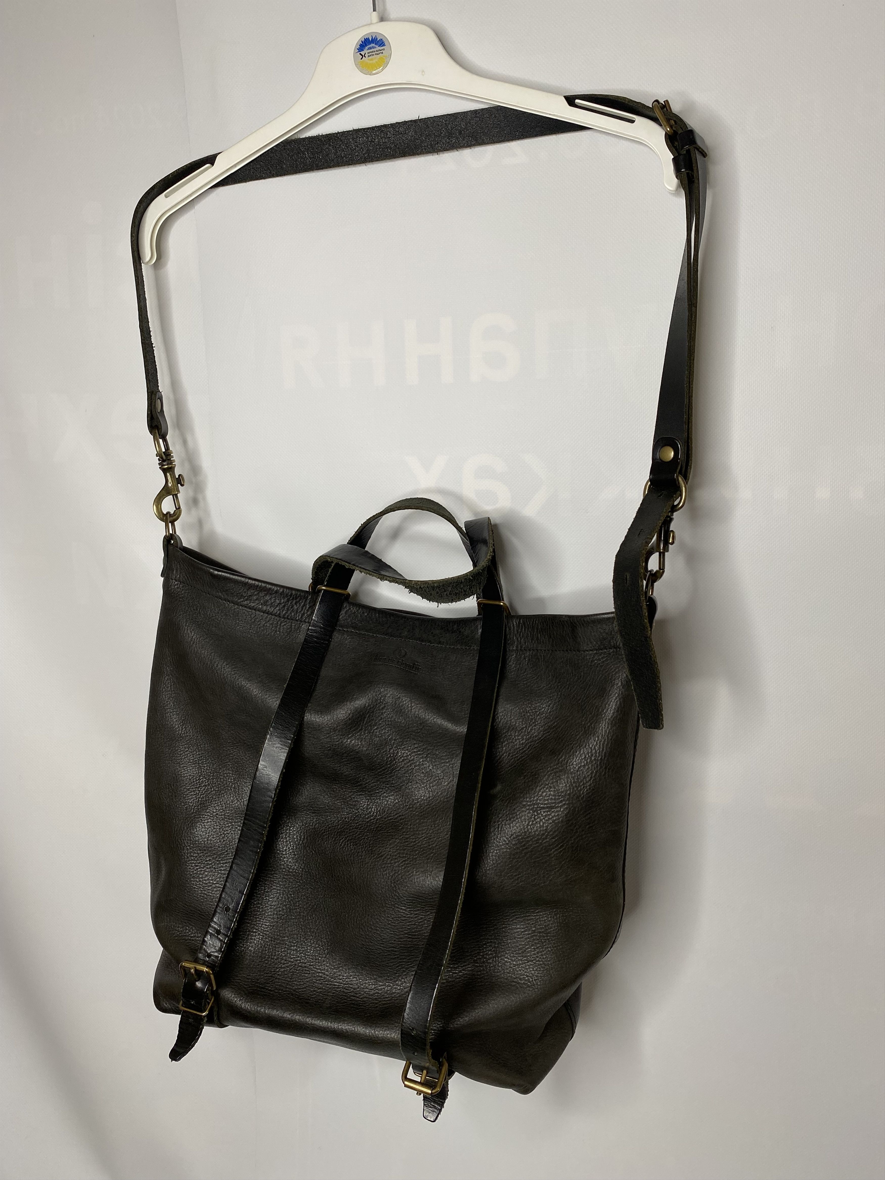 Bleu de Chauffe × Leather × Vintage BLEU DE CHAUFFE LEATHER TOOL BAG BLACK Size ONE SIZE - 1 Thumbnail