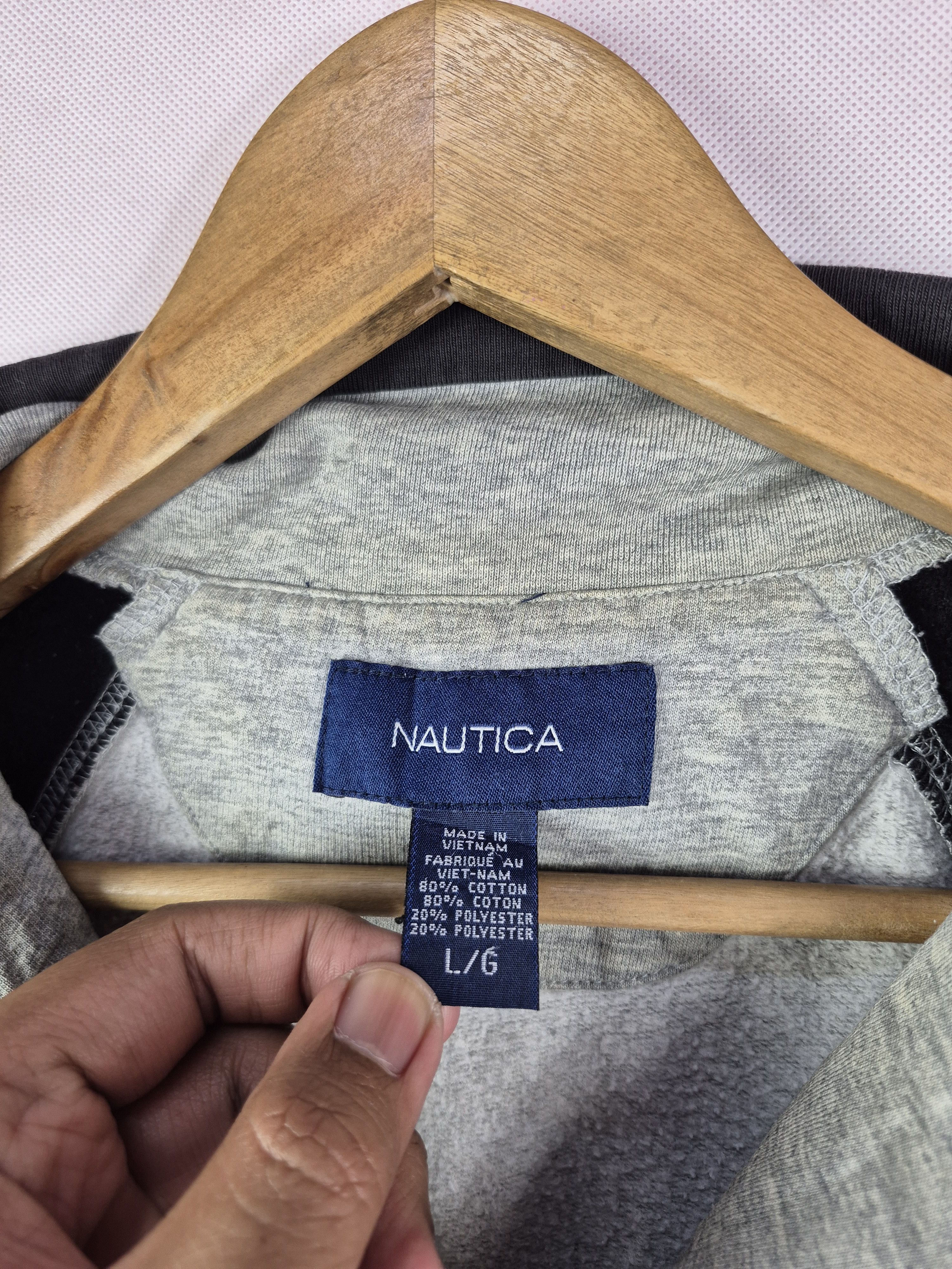 Nautica 🔥 Nautica Half Zipper Sweater Classic Logo Size US L / EU 52-54 / 3 - 7 Thumbnail