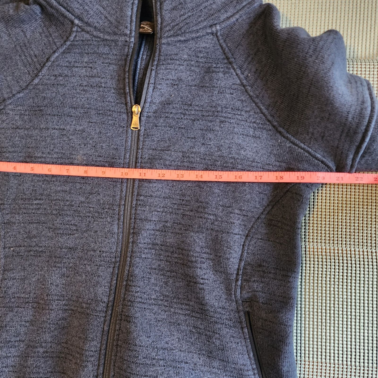 Prana Prana Blue Recycled Polyester Zip Sweater Medium Size US M / EU 48-50 / 2 - 8 Thumbnail