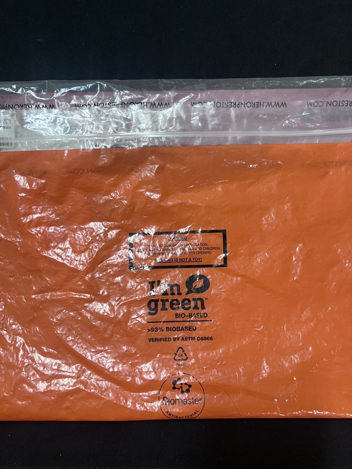 Heron Preston heron preston mockneck printed long sleeve Size US S / EU 44-46 / 1 - 6 Thumbnail