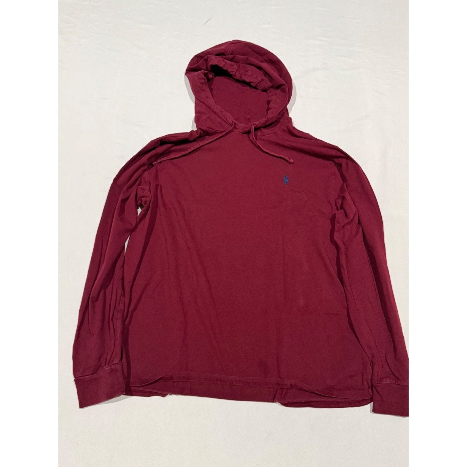 Polo Ralph Lauren Polo Ralph Lauren Hoodie Men Large Maroon Red Pullover Size US L / EU 52-54 / 3 - 1 Thumbnail