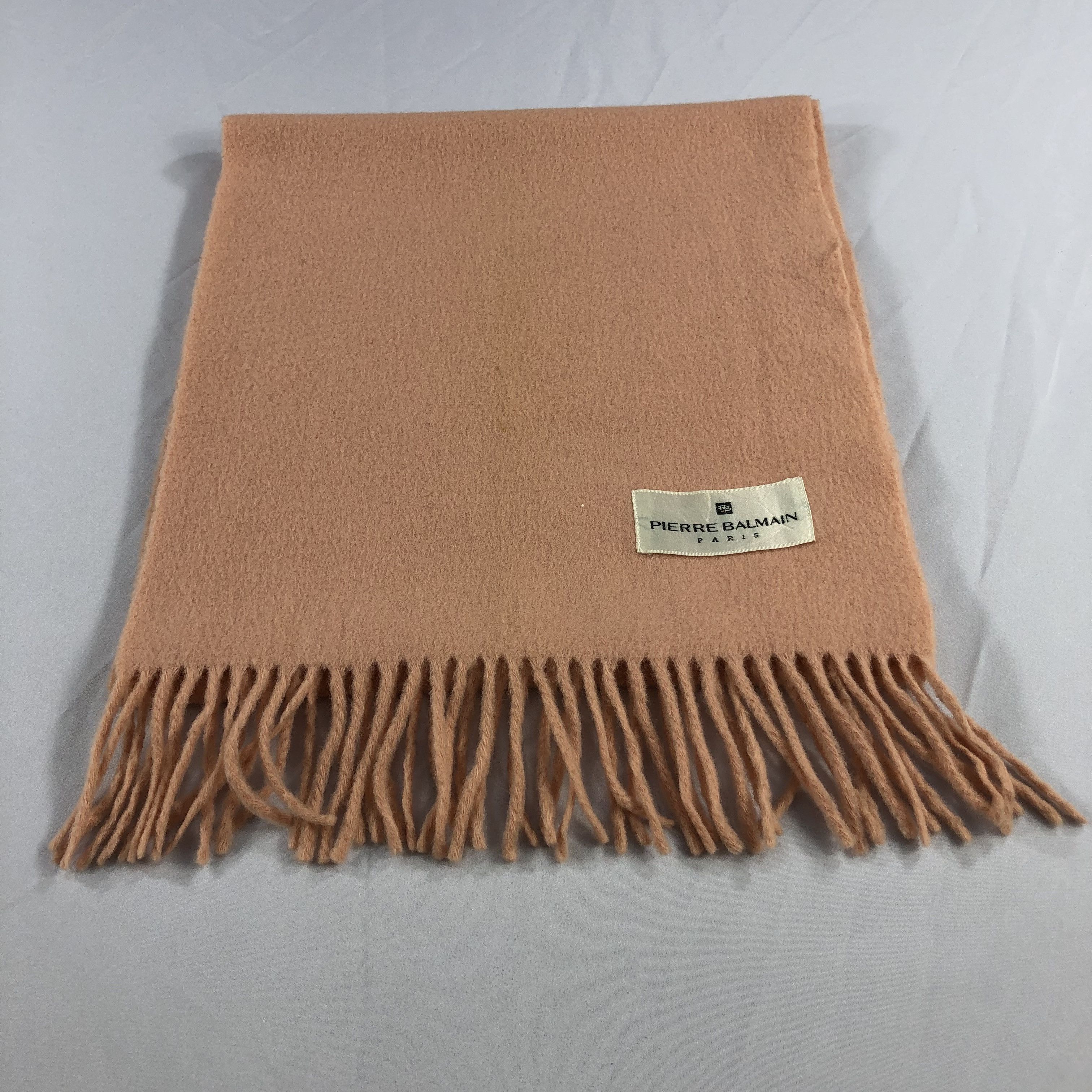 Pierre Balmain Pierre Balmain Wool Scarf Muffler V1029 Size ONE SIZE - 2 Thumbnail