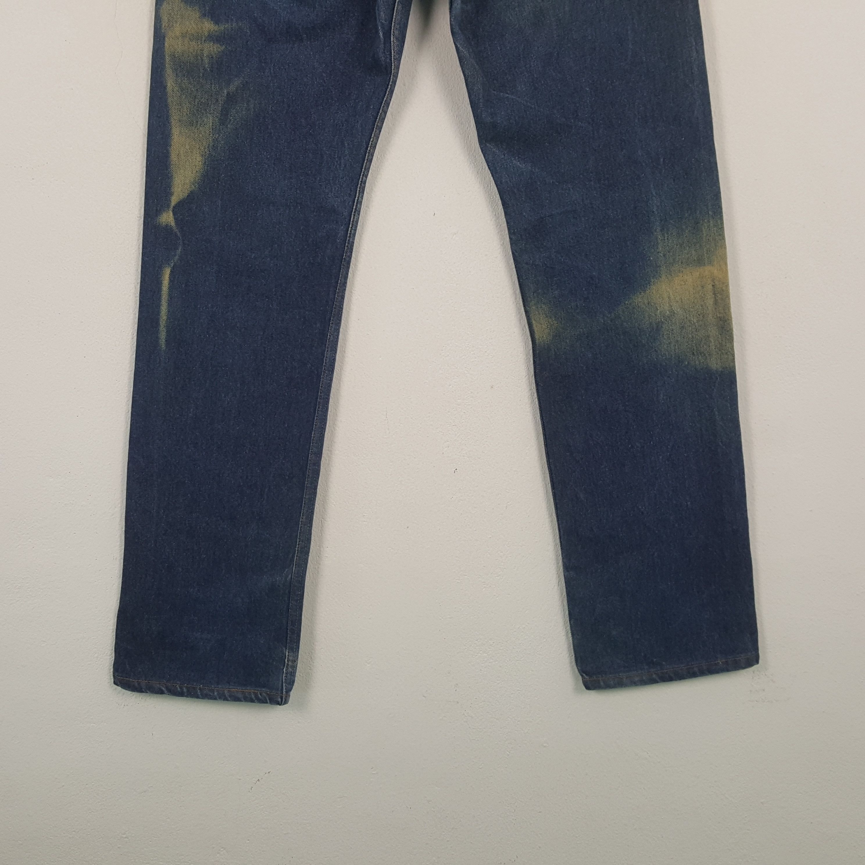 Levi's Vintage 90's Levi's 501 Sun Faded Distressed Jeans RR17 Size US 30 / EU 46 - 6 Thumbnail