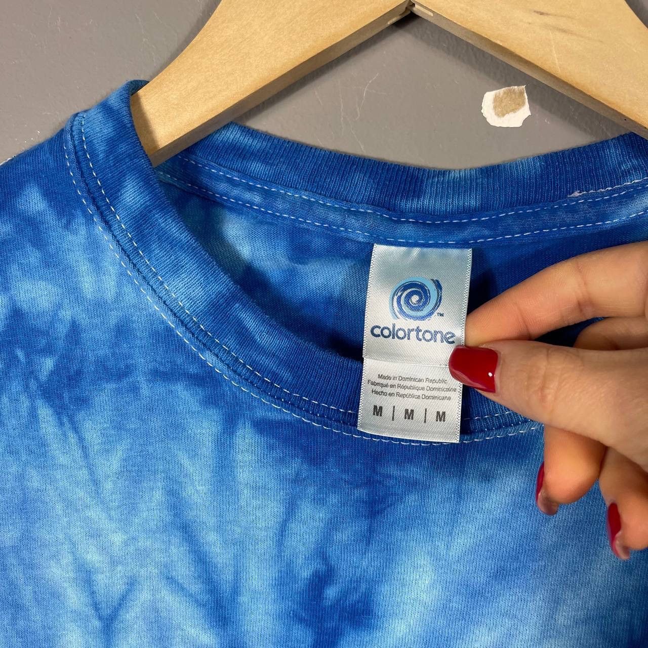Band Tees × Vintage Ed Sheeran Official Tie-Dye Tour T-Shirt Size US M / EU 48-50 / 2 - 3 Thumbnail