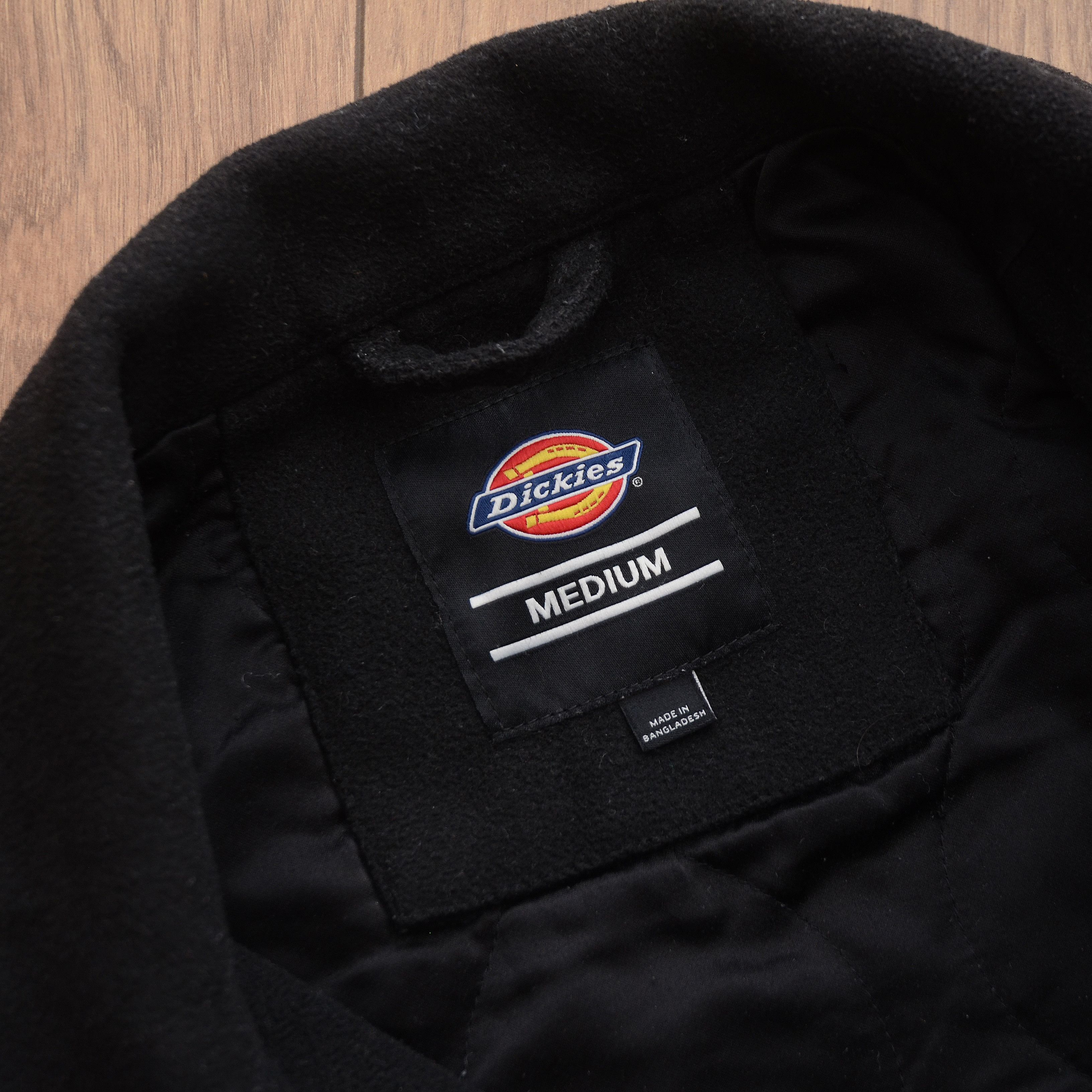 Dickies Dickies Union Springs Jacket Sz M Black Varsity Bomber Wool Size US M / EU 48-50 / 2 - 10 Thumbnail