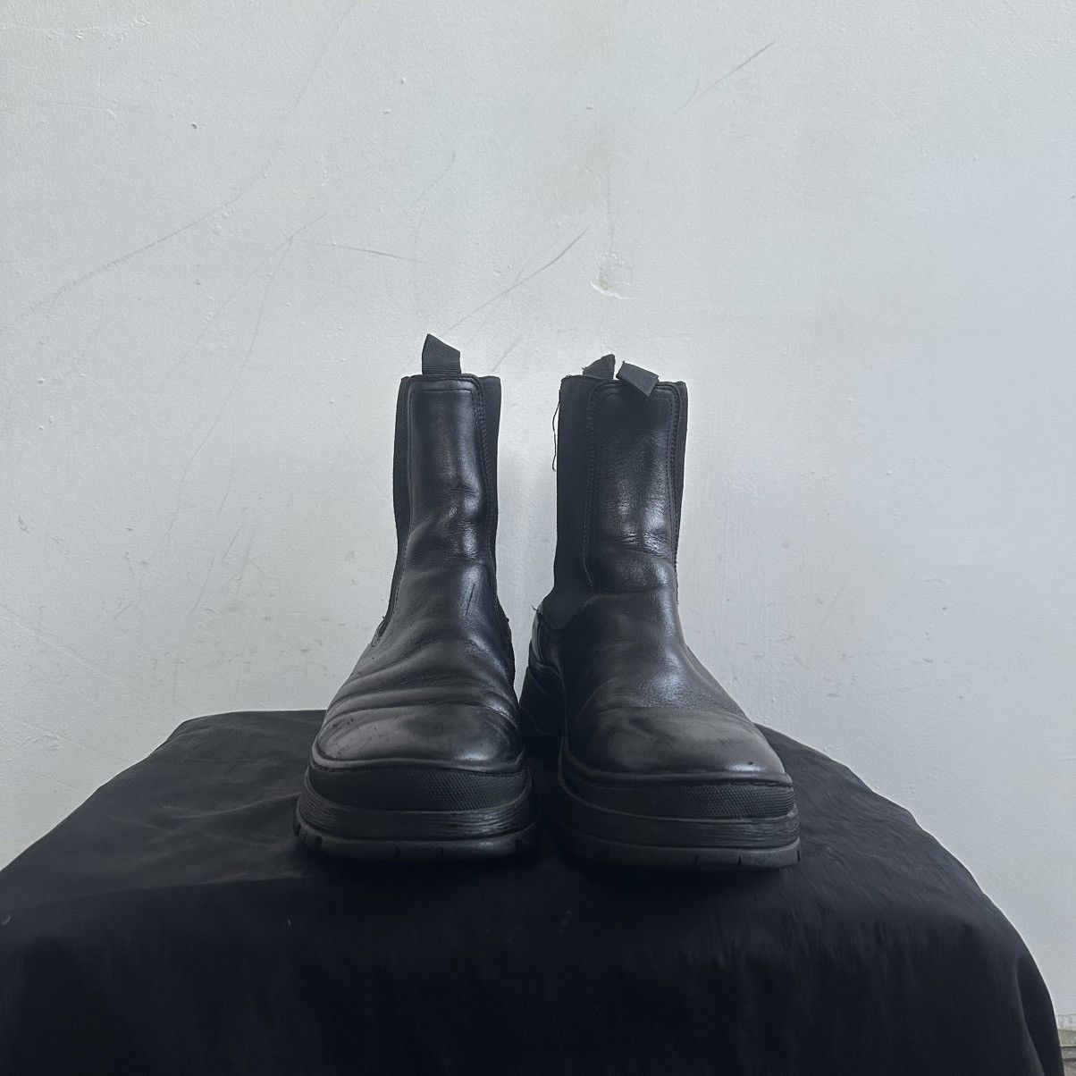 Acne Studios Chunky Massive Leather Arket Boots prada style Jil sander Size US 10 / IT 40 - 4 Thumbnail