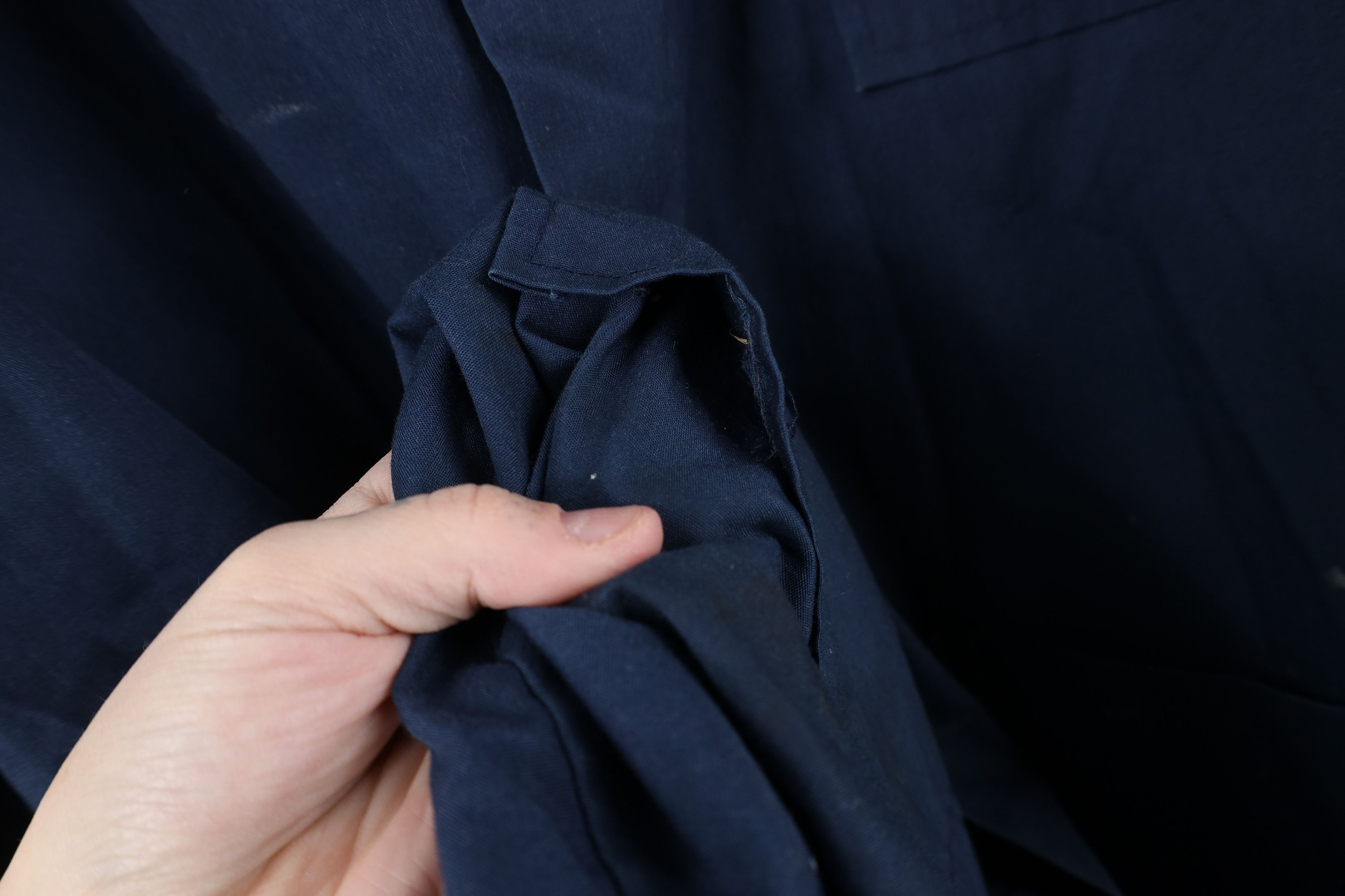 Vintage Vintage 70s Streetwear Mechanic Lab Coat Jacket Blue USA Size US XL / EU 56 / 4 - 9 Thumbnail