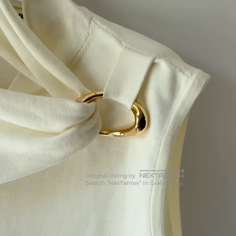 Jil Sander Jil Sander size 36 Ladies Merino Wool Knit Vest Size M / US 6-8 / IT 42-44 - 2 Thumbnail