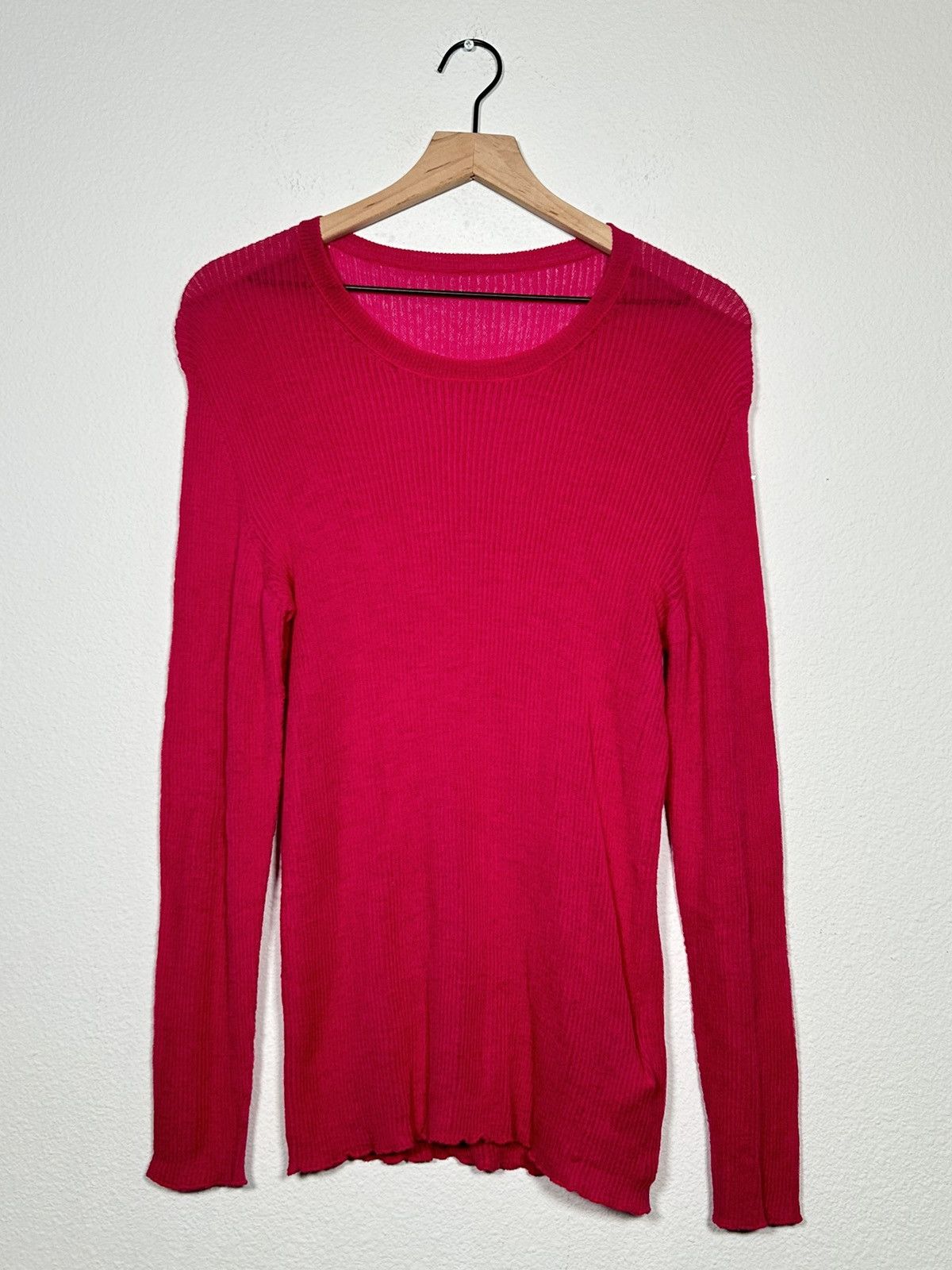 Mainline Wool Sheer Knit Sweater