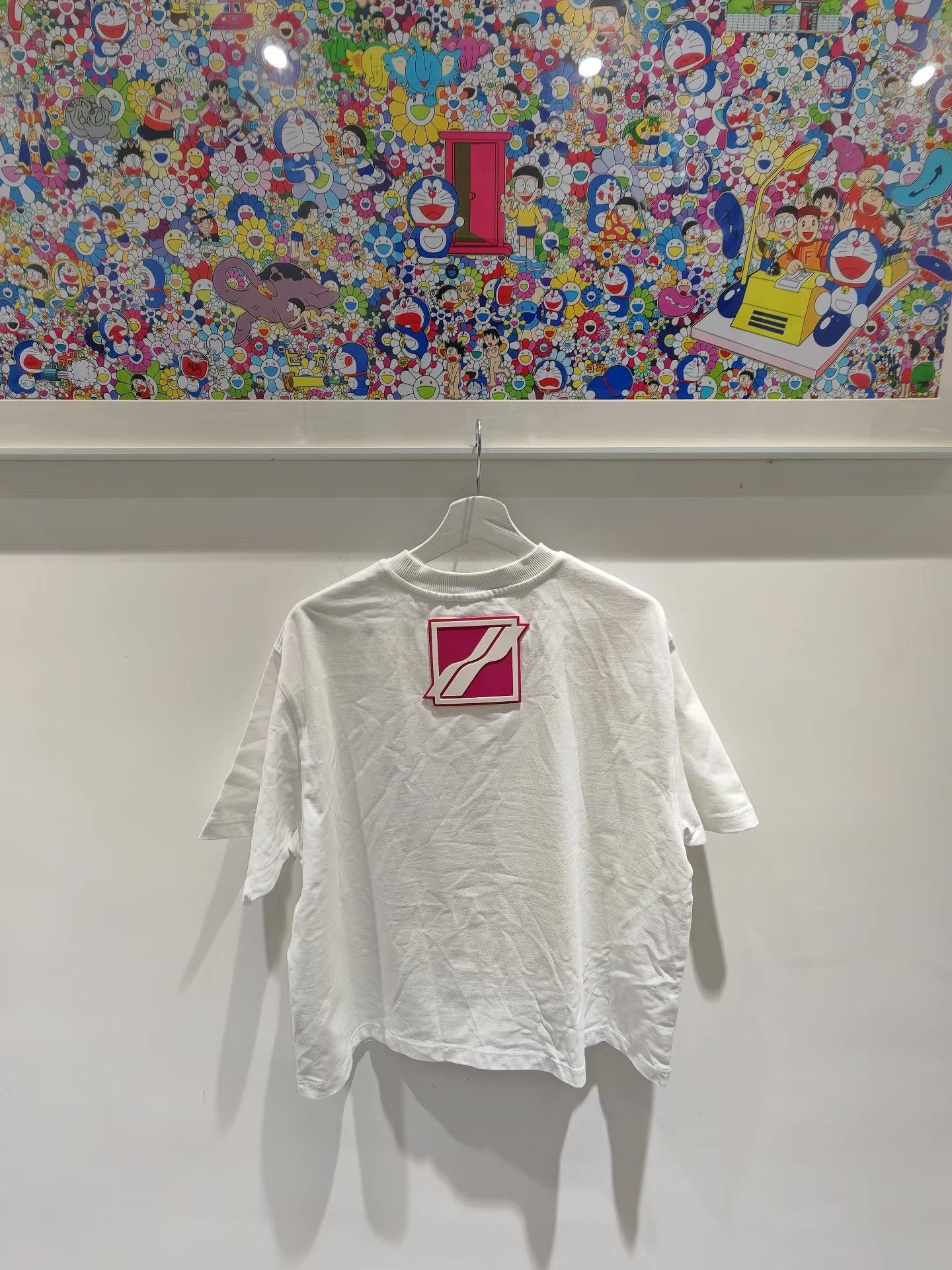 WE11DONE We11done Rhinestone Logo Short Sleeve Tee Q15 Size US XS / EU 42 / 0 - 2 Thumbnail