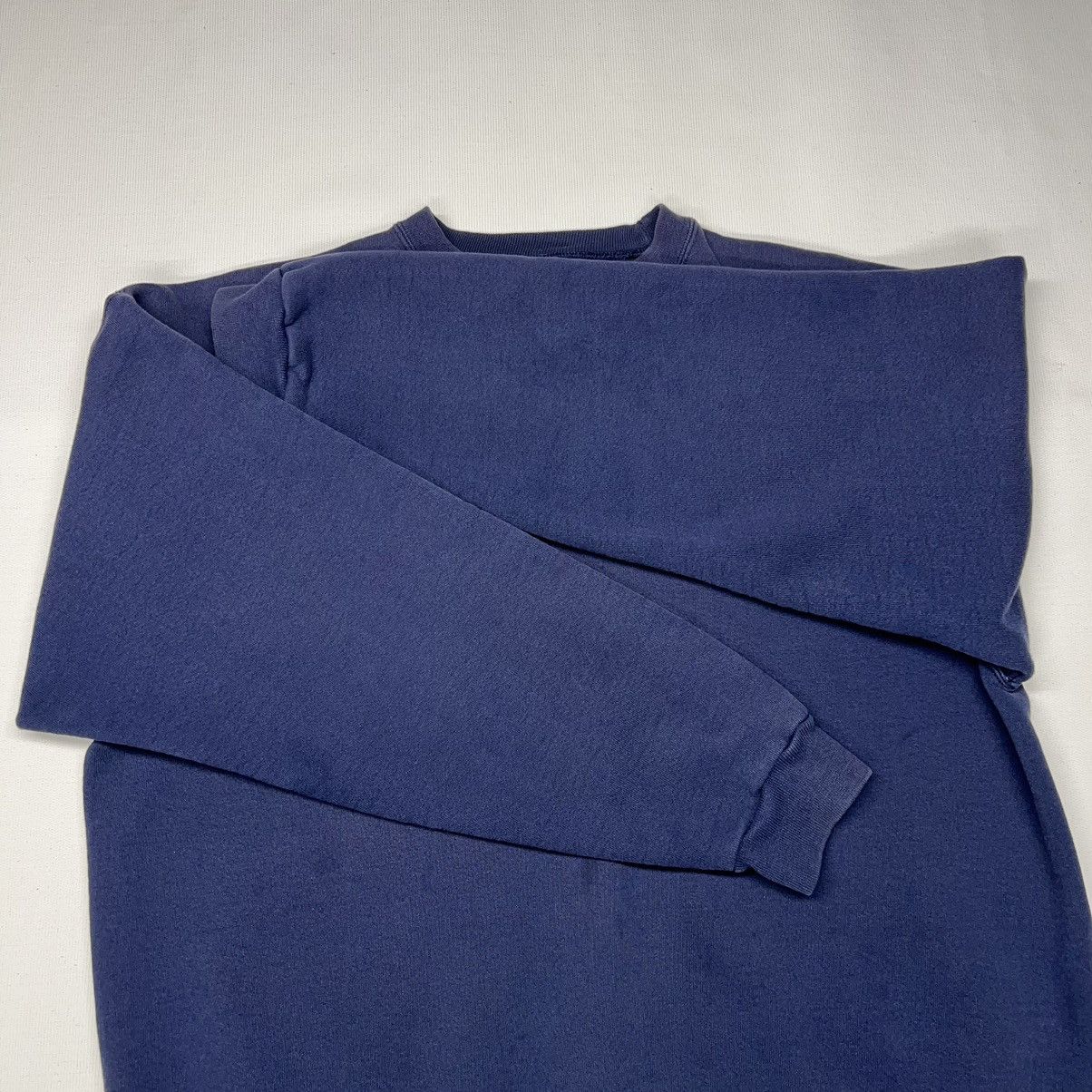 Soffe × Vintage VTG Soffe Crewneck Blue Heavy Cotton Sweatshirt Sweater Size US XL / EU 56 / 4 - 7 Thumbnail